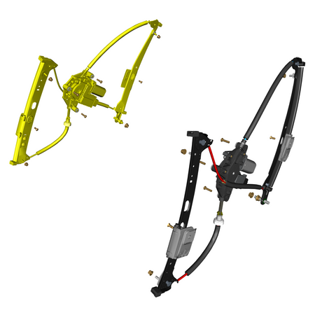 car:VANTAGE V12S,item_no:,quantity:1.0,reference:VANTAGE_V12S_PartsCatalogue-011108-B1 Window Regulators