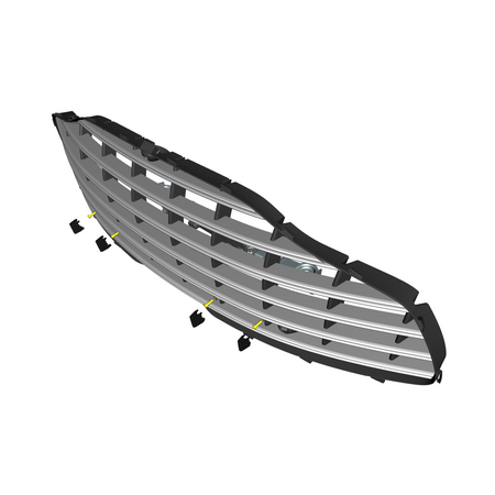 car:DBX,item_no:,quantity:4,reference:DBX_PartsCatalogue-310101 Radiator Grille - V8-707