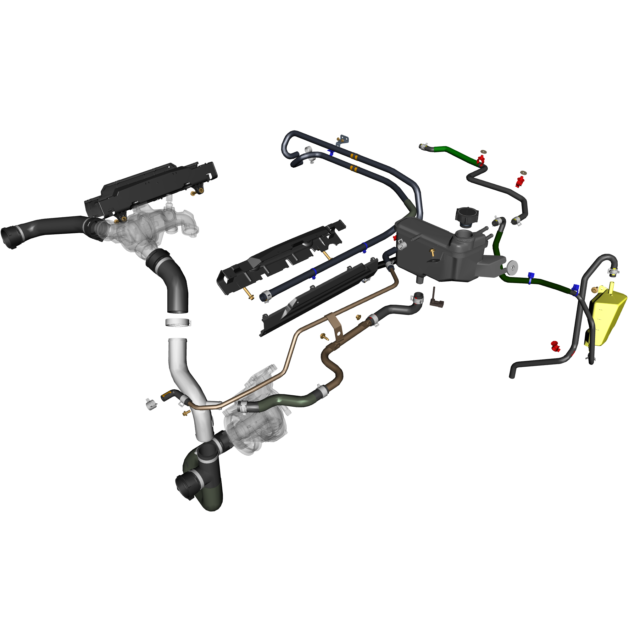 car:VANTAGE V12S,item_no:,quantity:1.0,reference:VANTAGE_V12S_PartsCatalogue-030304-S1 Coolant Hoses & Reservoir LHD