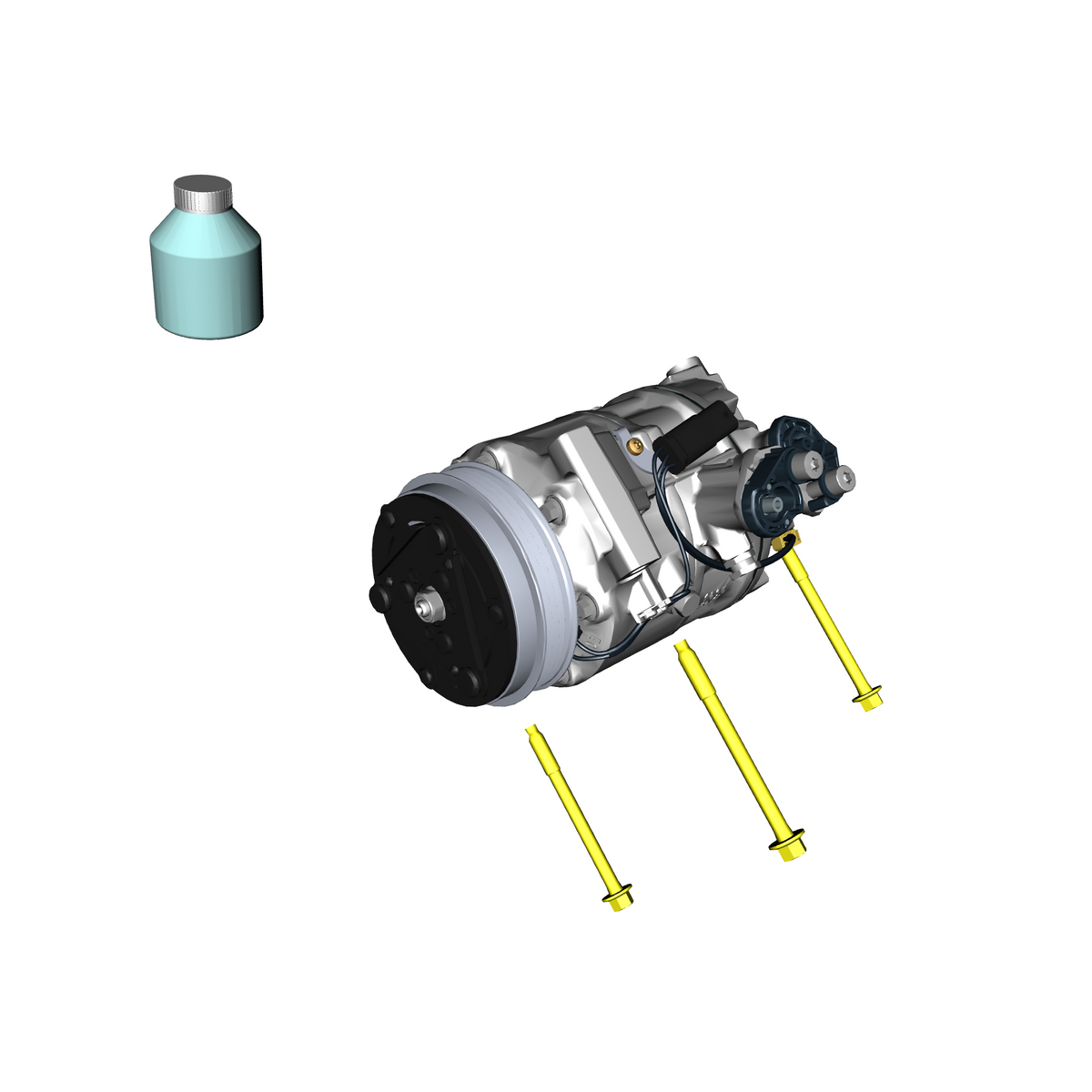 car:VANTAGE,item_no:,quantity:3,reference:VANTAGE_19_PartsCatalogue-030501-20 Aircon Compressor