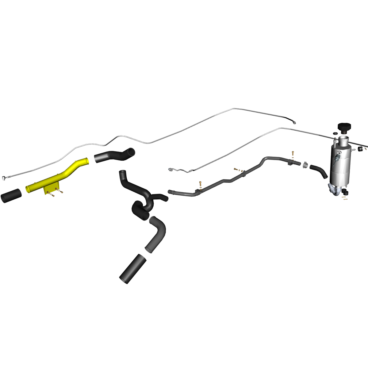 car: VULCAN,item_no: nan,quantity: 1,reference: VULCAN_PartsCatalogue-030304-02 Coolant Hoses & Reservoir