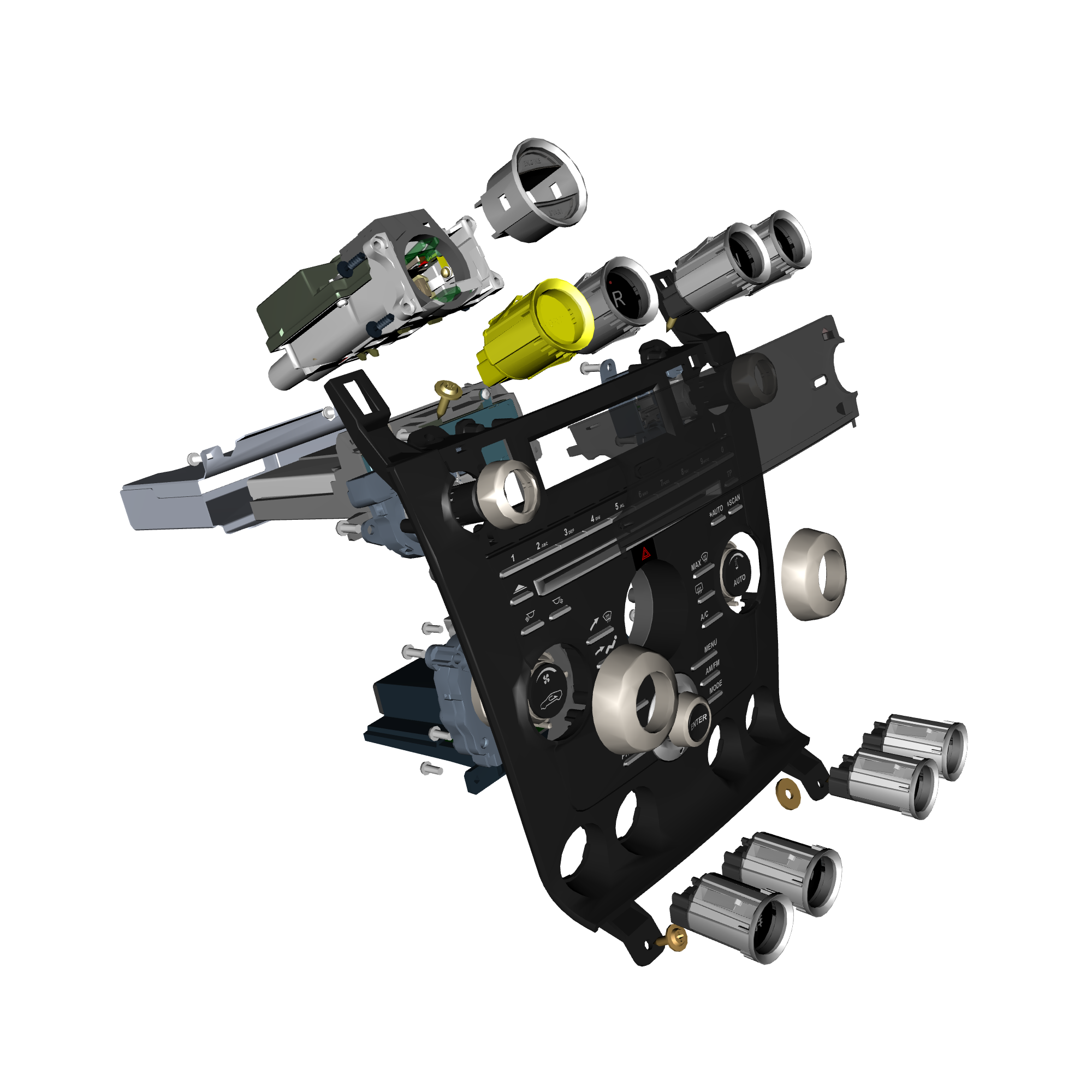 car: VANTAGE V12S,item_no: nan,quantity: nan,reference: VANTAGE_V12S_PartsCatalogue-180304-02 Centre Stack & Switches 'S'