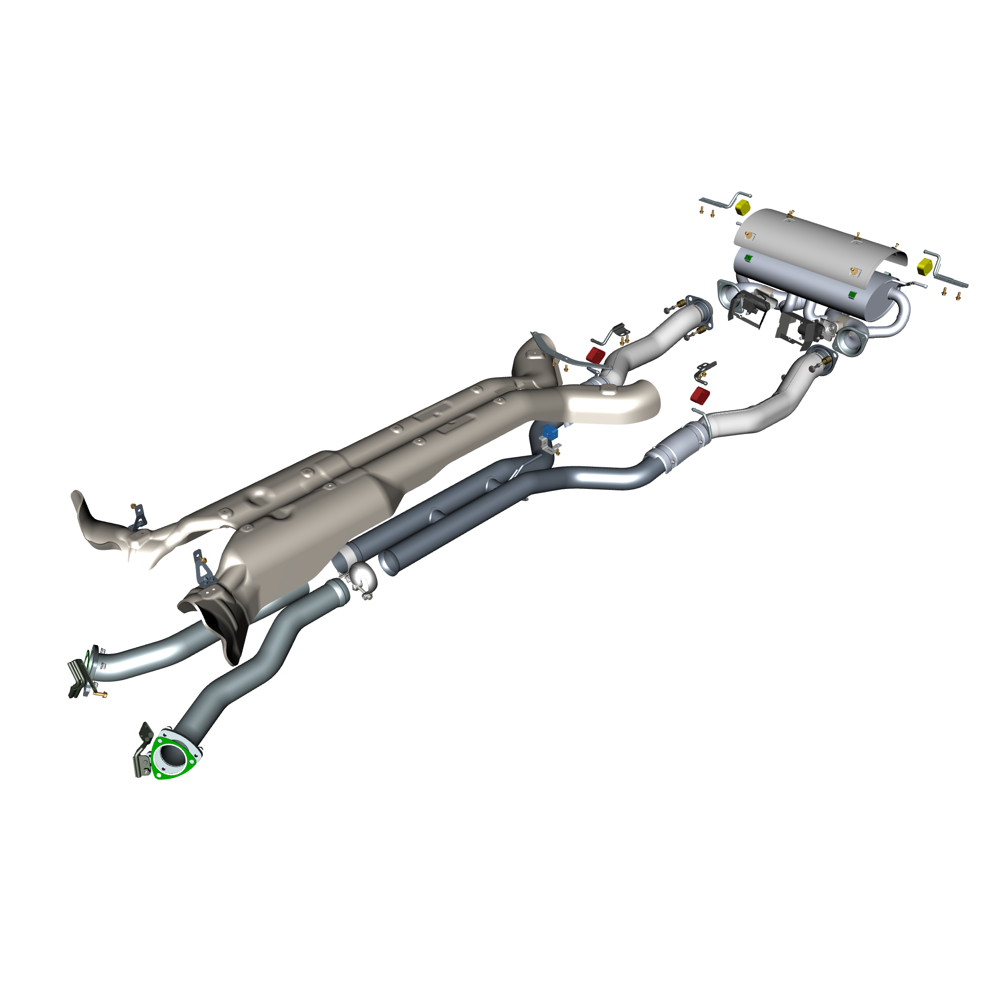 car:vantage,item_no:,quantity:2,reference:vantage_19_partscatalogue-090300-10 exhaust pipes & shields