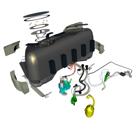 car:vantage,item_no:,quantity:1,reference:vantage_25_partscatalogue-100101-10 fuel tank assembly