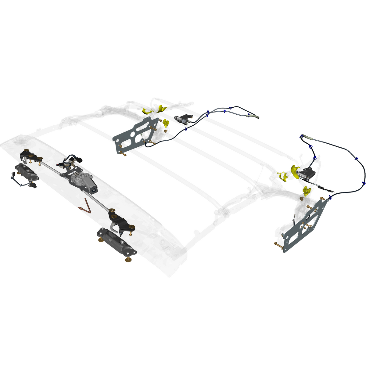 car: DB12,item_no: nan,quantity: 1,reference: DB12_24_PartsCatalogue-011701-30 Roof Mechanisms