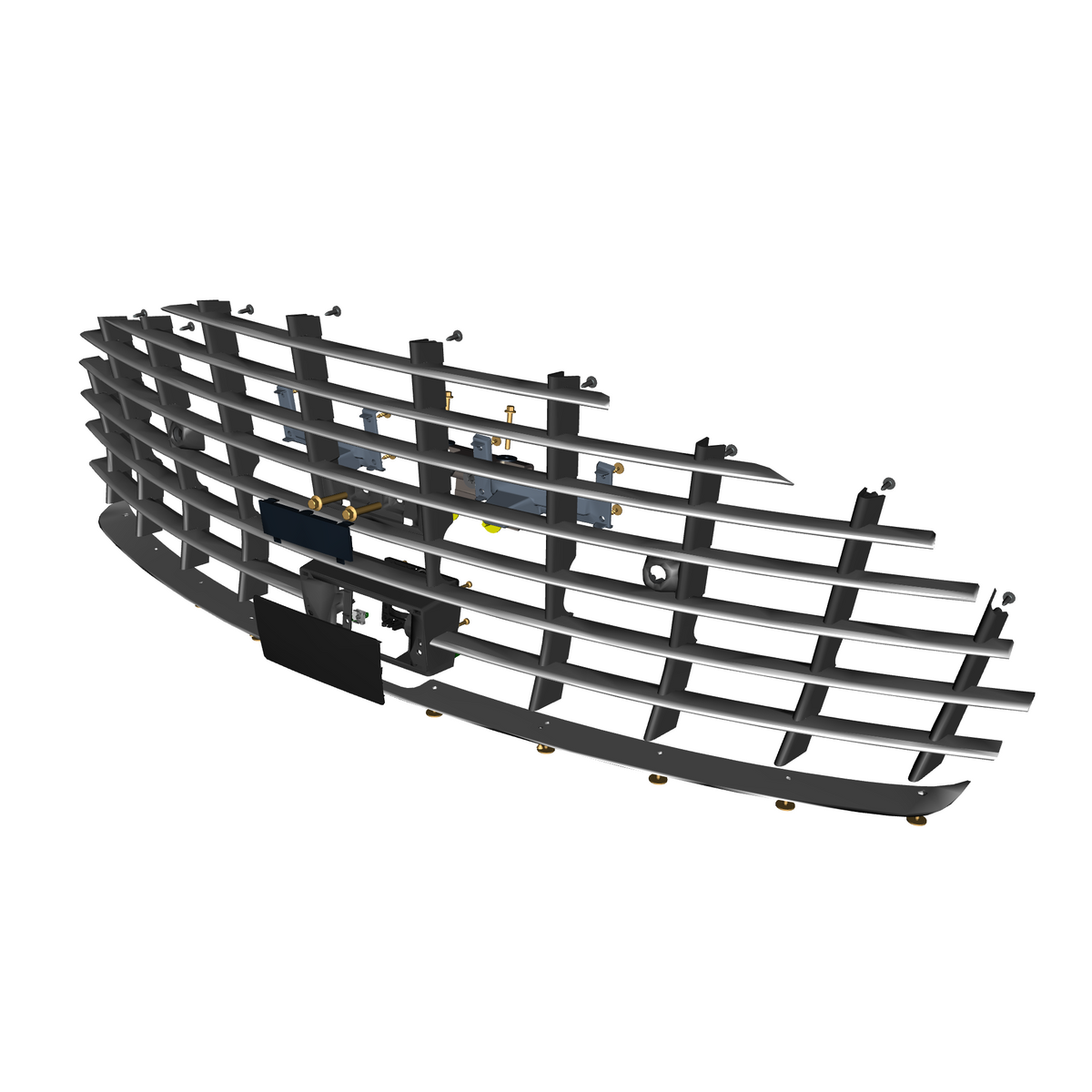 car: VANQUISH,item_no: nan,quantity: 2.0,reference: VANQUISH_25_PartsCatalogue-010801 Radiator Grille