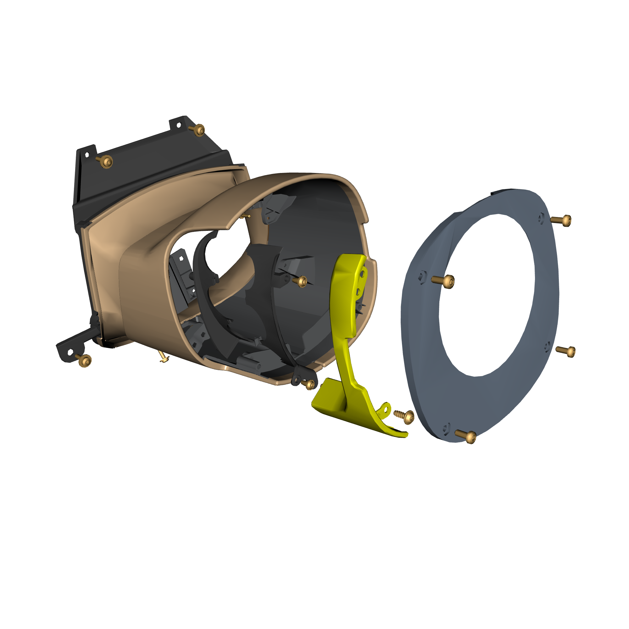 car:VANTAGE,item_no:,quantity:1.0,reference:VANTAGE_19_PartsCatalogue-110404-10 Steering Column Cowl