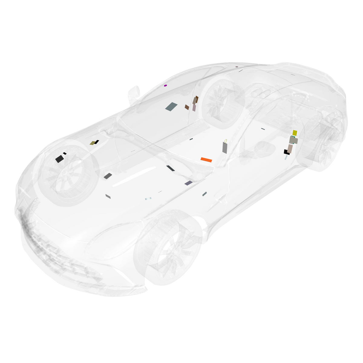 car: VANTAGE,item_no: nan,quantity: 1,reference: VANTAGE_25_PartsCatalogue-000100-10 Labels & Certifications