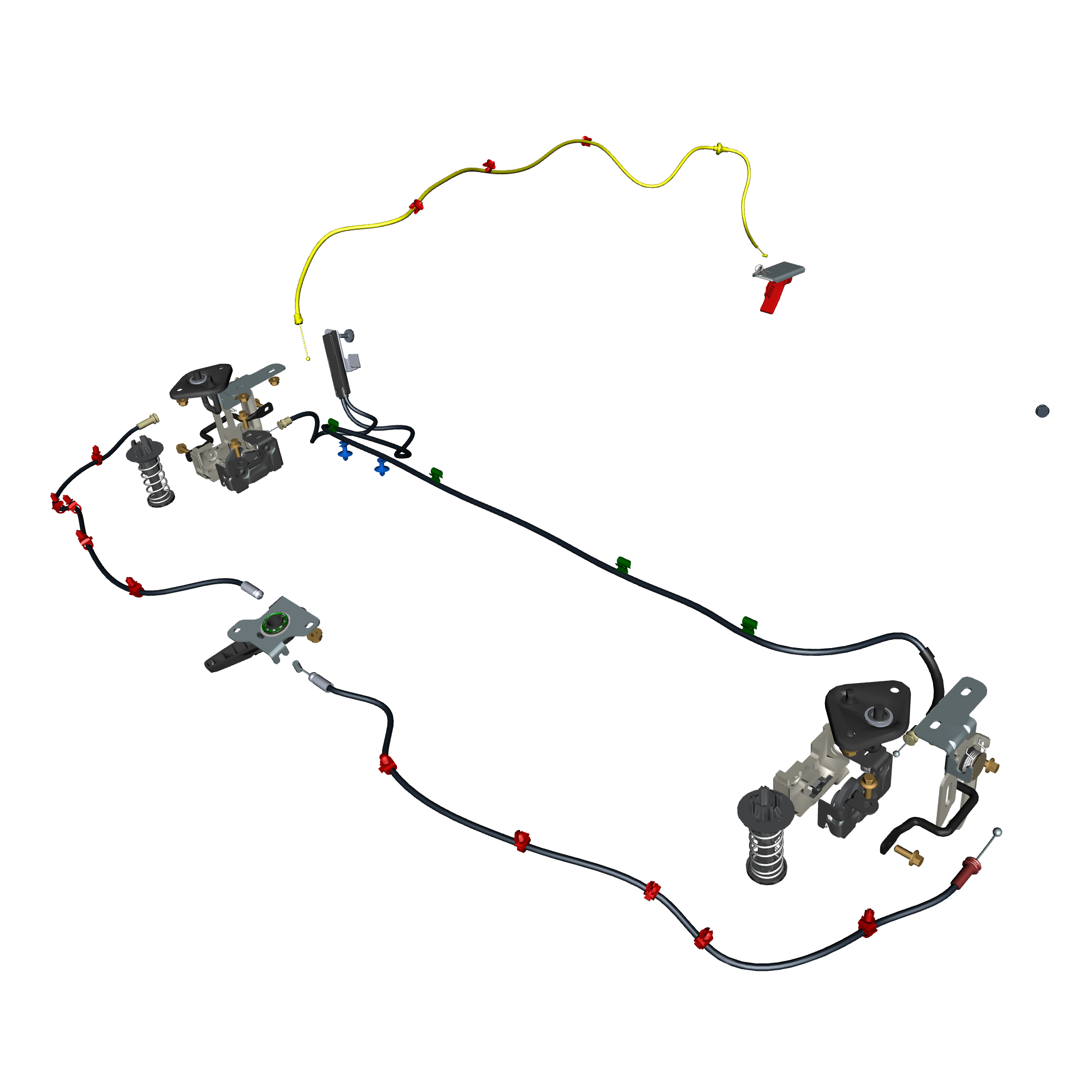 car:vanquish,item_no:,quantity:1.0,reference:vanquish_25_partscatalogue-011403 bonnet latch system