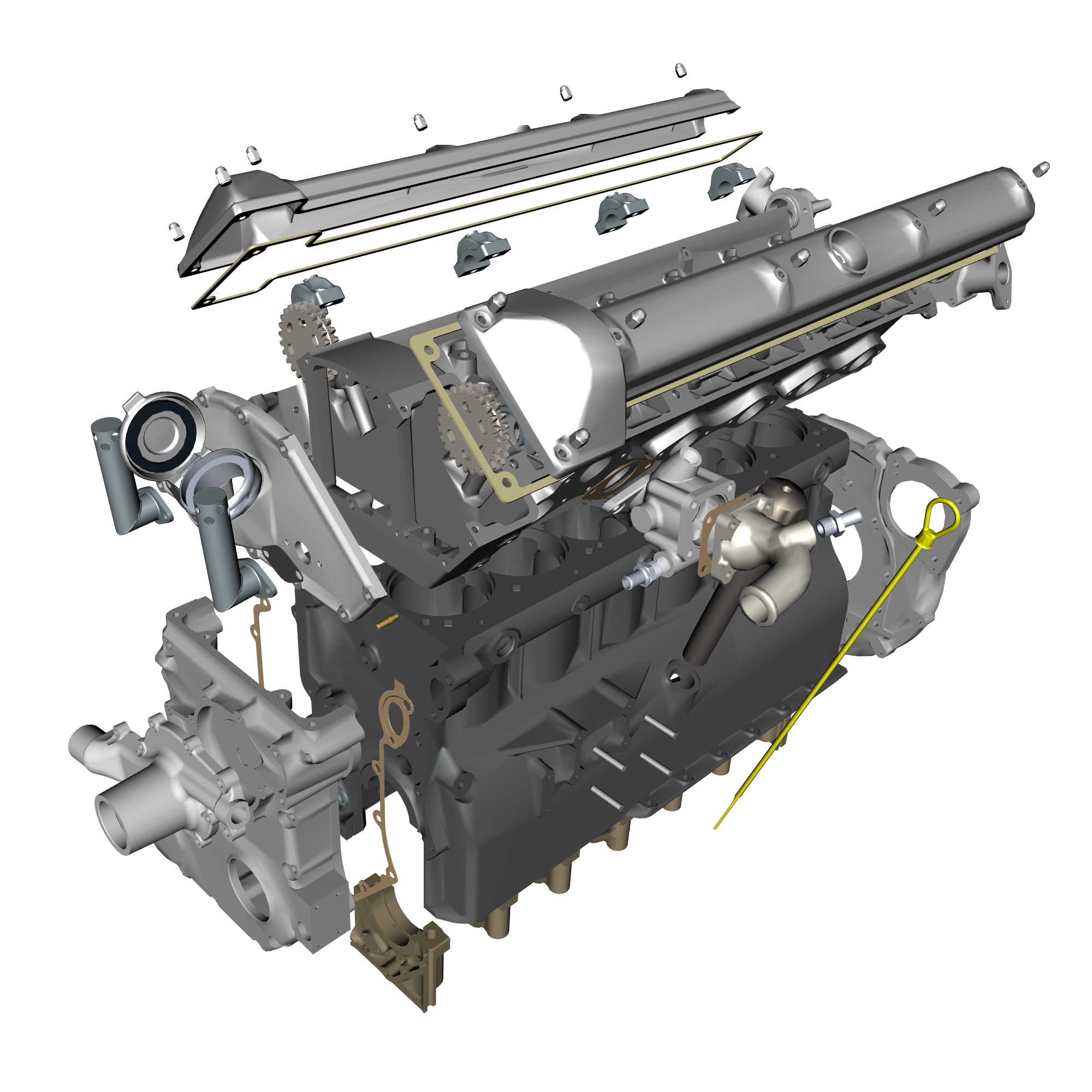 car: DB4 GTZ,item_no: nan,quantity: 1,reference: DB4GTZ_PartsCatalogue-032103-10 Engine Structure