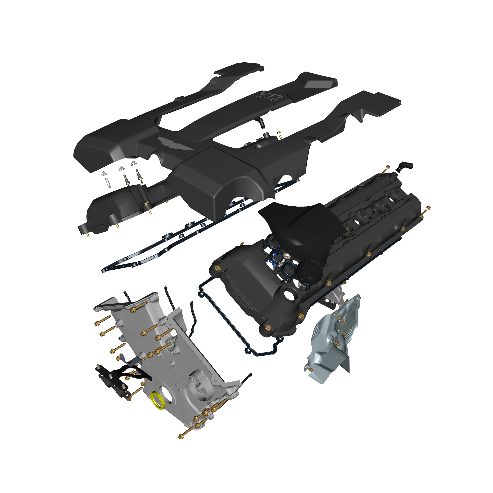 car: VANQUISH,item_no: nan,quantity: 1,reference: VANQUISH_25_PartsCatalogue-032103-70 Engine Covers