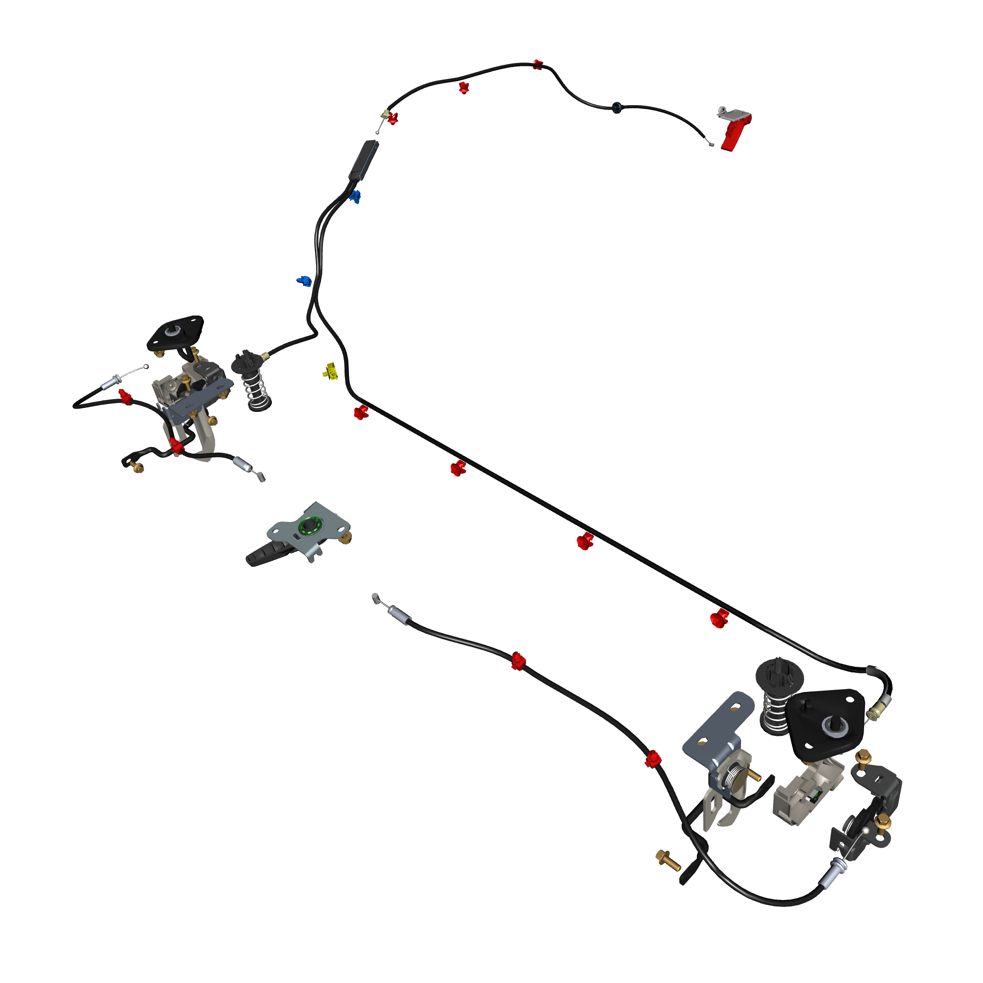 car: DBX,item_no: nan,quantity: 1,reference: DBX_PartsCatalogue-310904 Bonnet Latch System