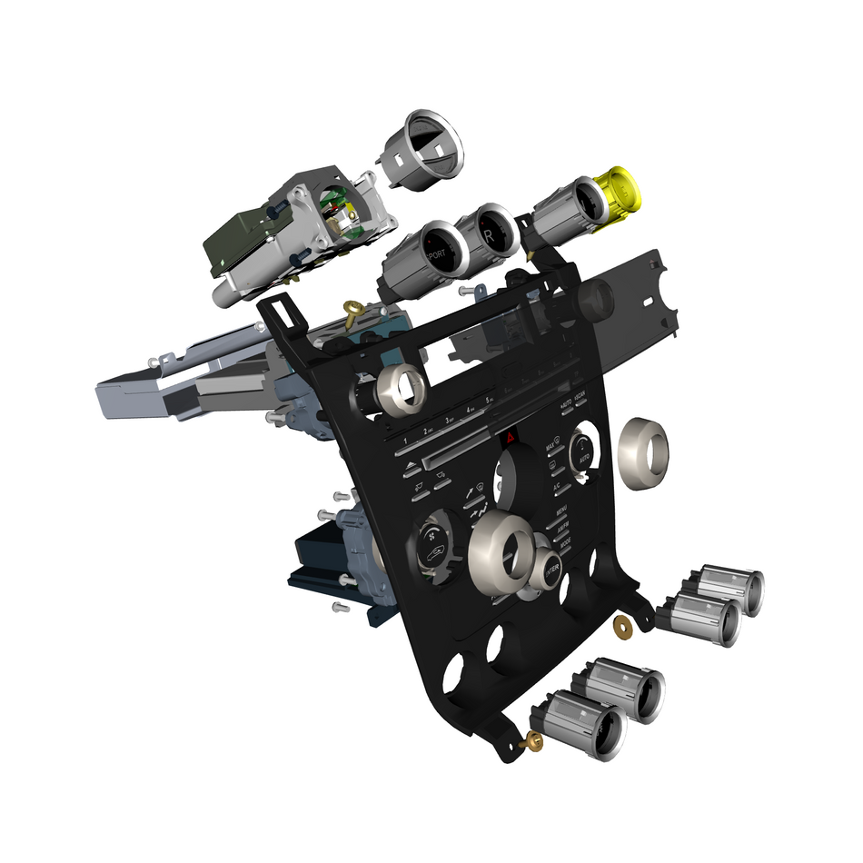 car:VANTAGE V12S,item_no:,quantity:1.0,reference:VANTAGE_V12S_PartsCatalogue-180304-02 Centre Stack & Switches 'S'