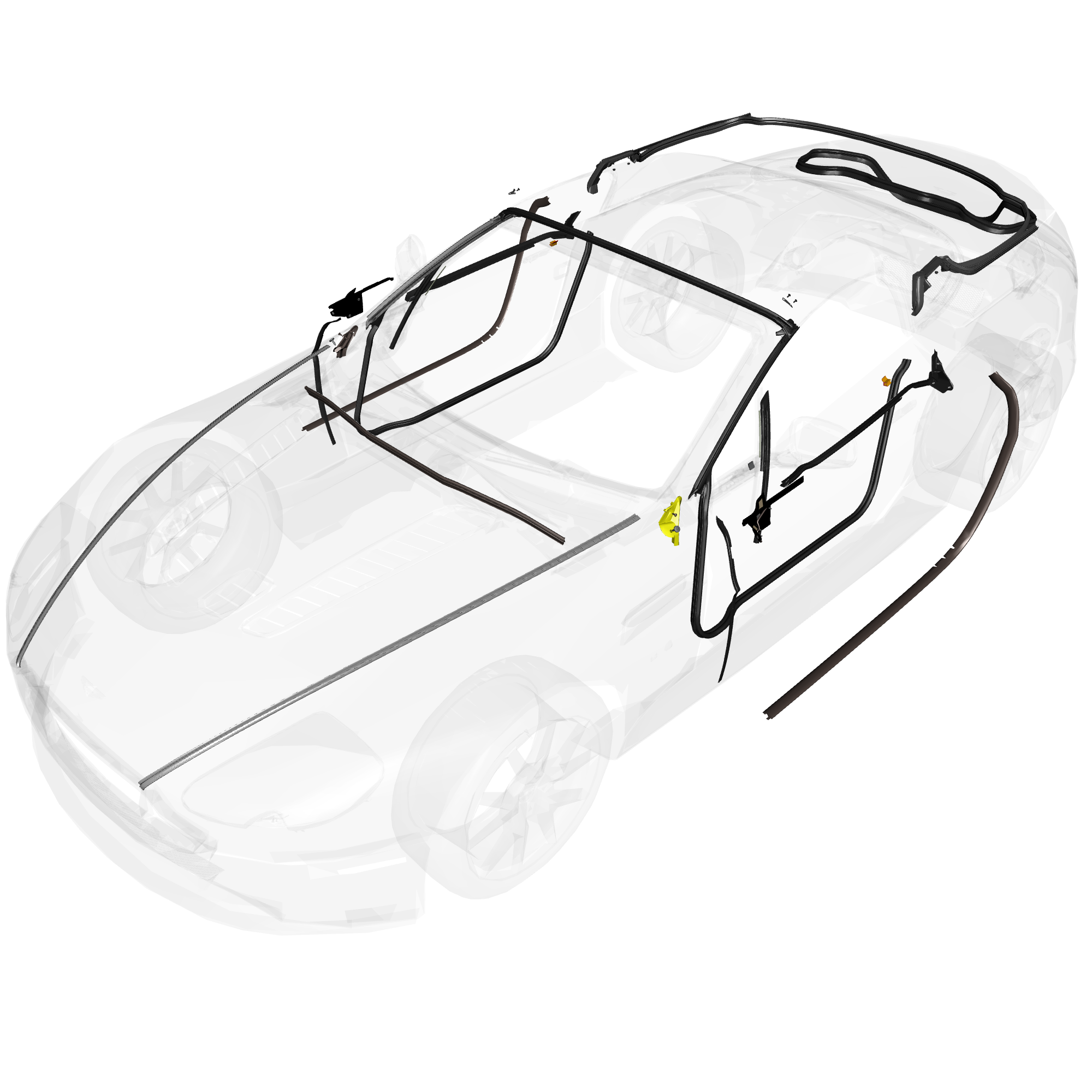 car:VANTAGE V12S,item_no:,quantity:1,reference:VANTAGE_V12S_PartsCatalogue-010702-B2 Dynamic Weatherstrips