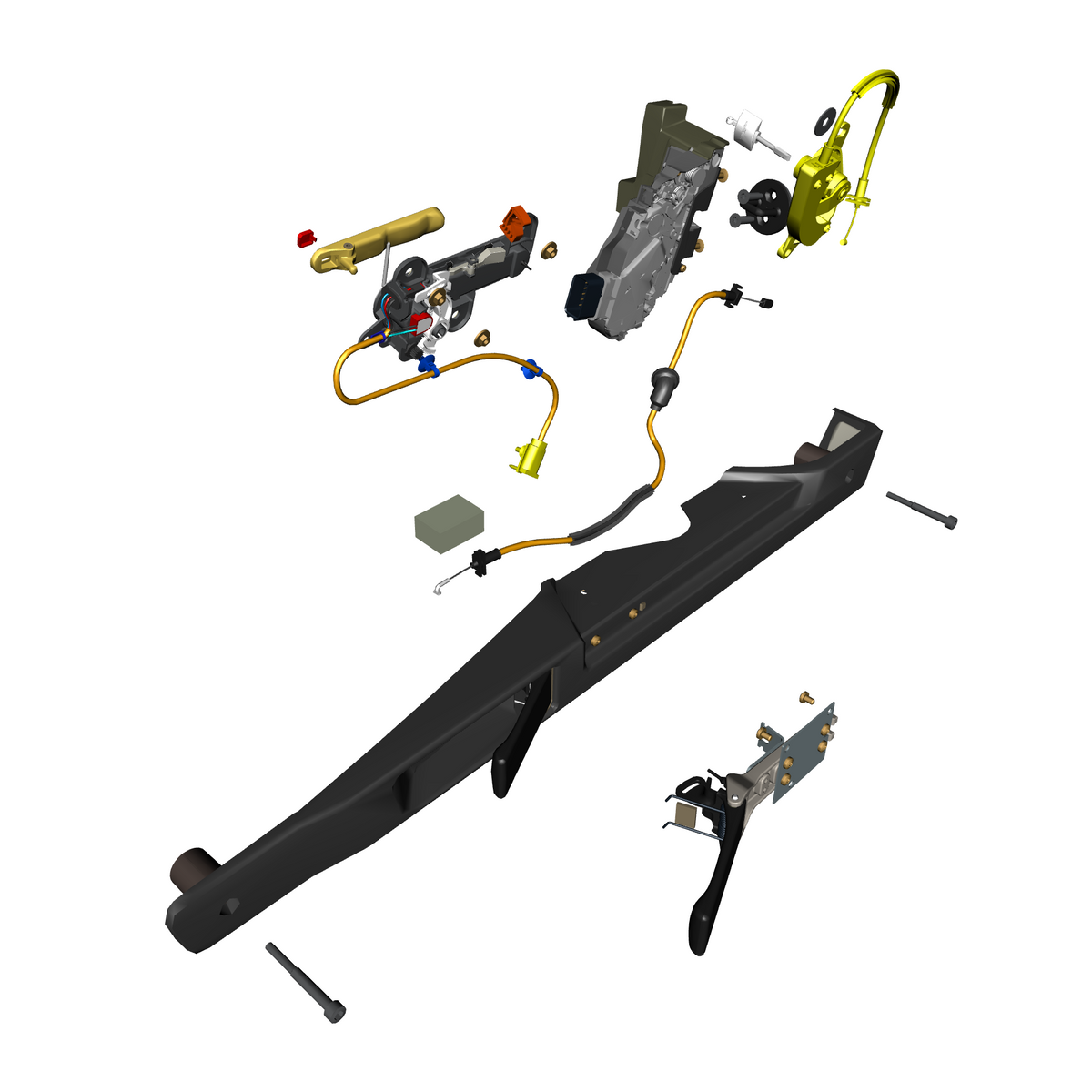 car:VANTAGE V12S,item_no:,quantity:1,reference:VANTAGE_V12S_PartsCatalogue-011404-B1 Door Latch System