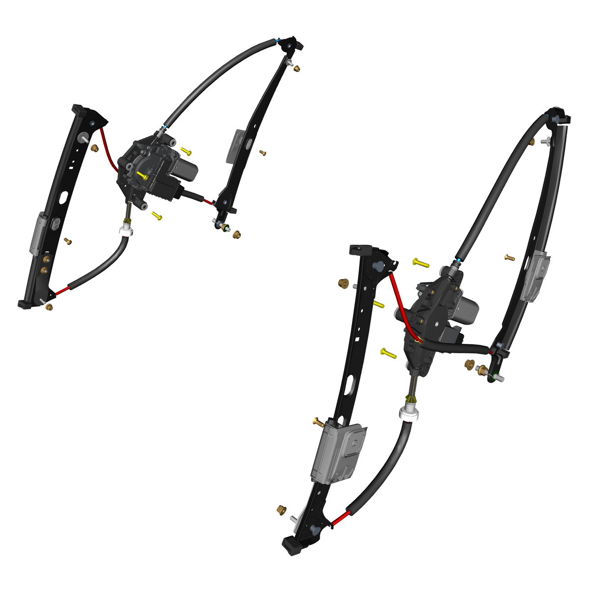 car:VANTAGE V12S,item_no:,quantity:6.0,reference:VANTAGE_V12S_PartsCatalogue-011108-B1 Window Regulators