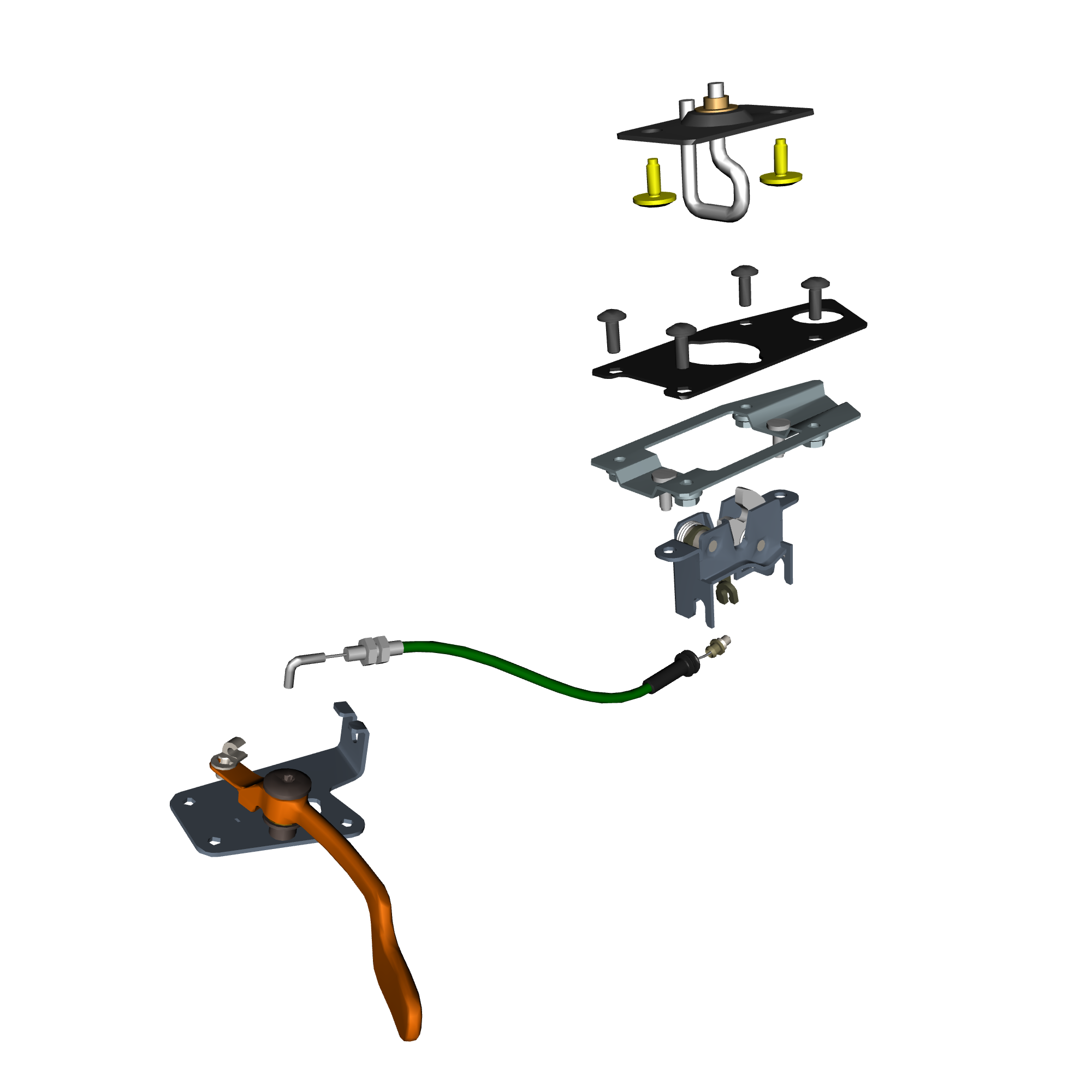 car:VULCAN,item_no:,quantity:4,reference:VULCAN_PartsCatalogue-011405-01 Bonnet Latch System