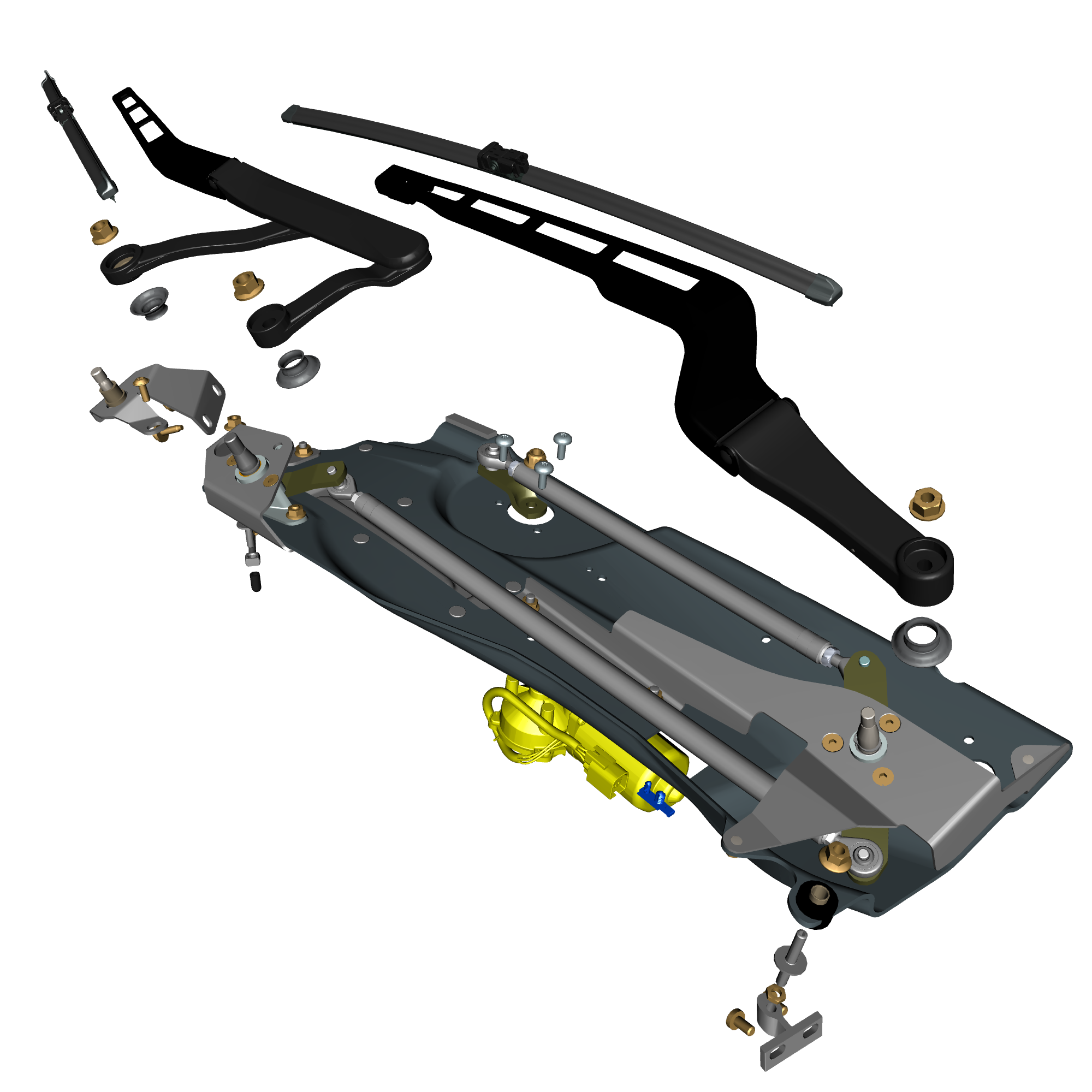 car: TARAF,item_no: nan,quantity: 1,reference: TARAF_PartsCatalogue-011601-01 Wiper Assembly