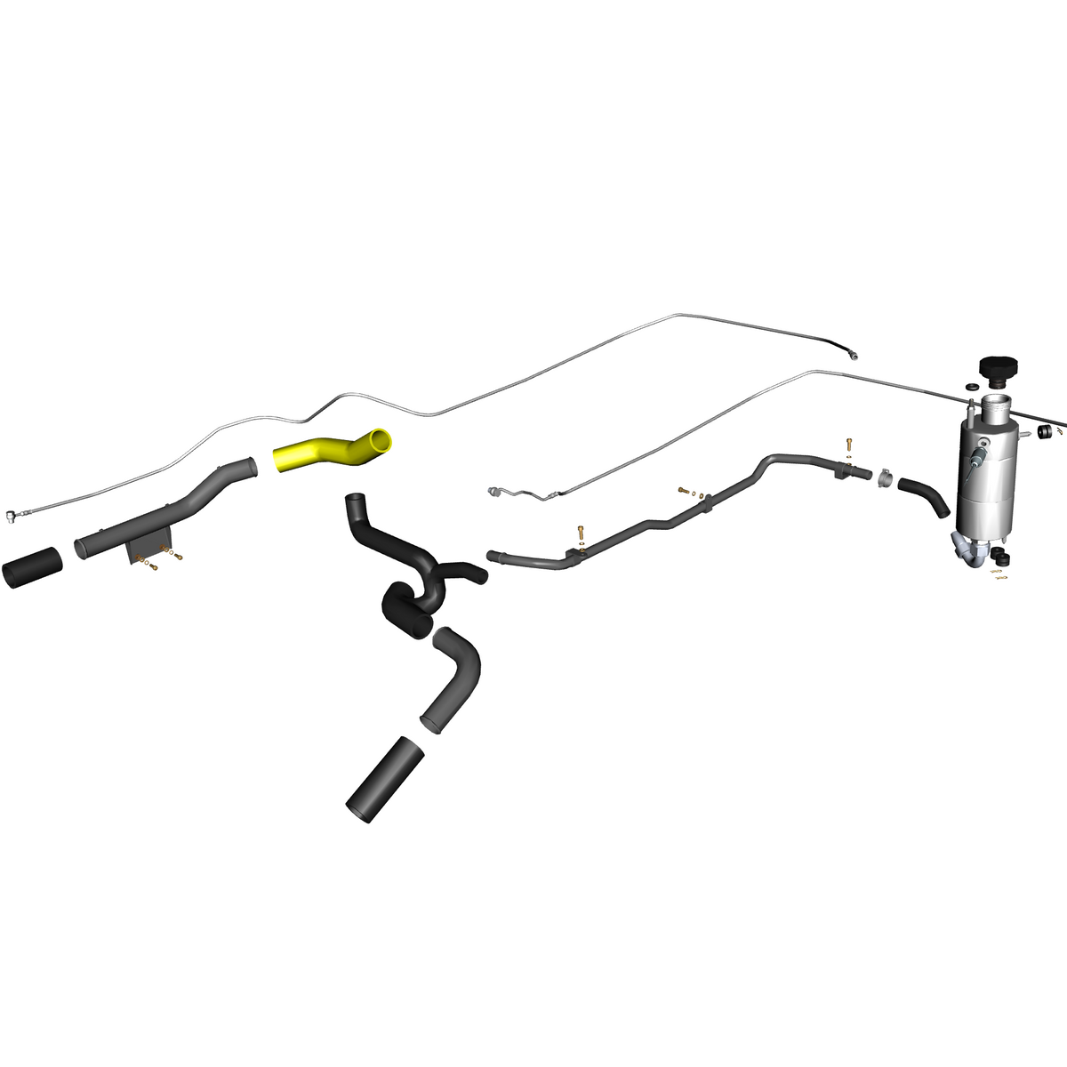 car:vulcan,item_no:,quantity:1,reference:vulcan_partscatalogue-030304-02 coolant hoses & reservoir
