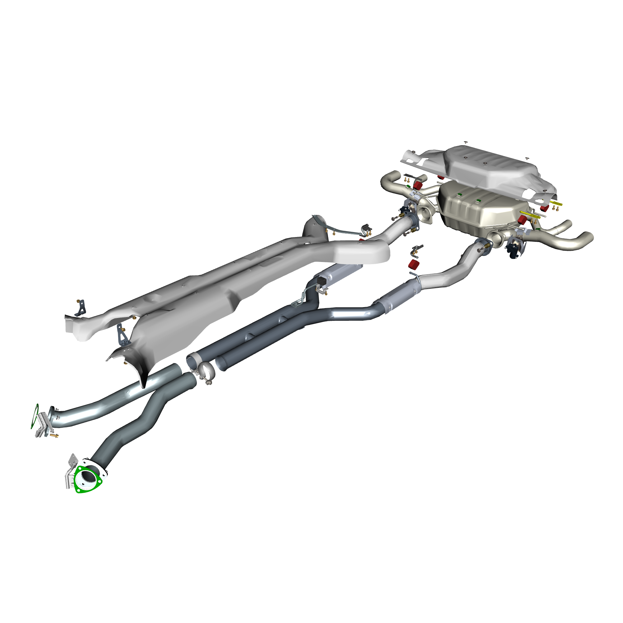 car: VANQUISH,item_no: nan,quantity: 2,reference: VANQUISH_25_PartsCatalogue-090300-10 Exhaust Pipes & Shields