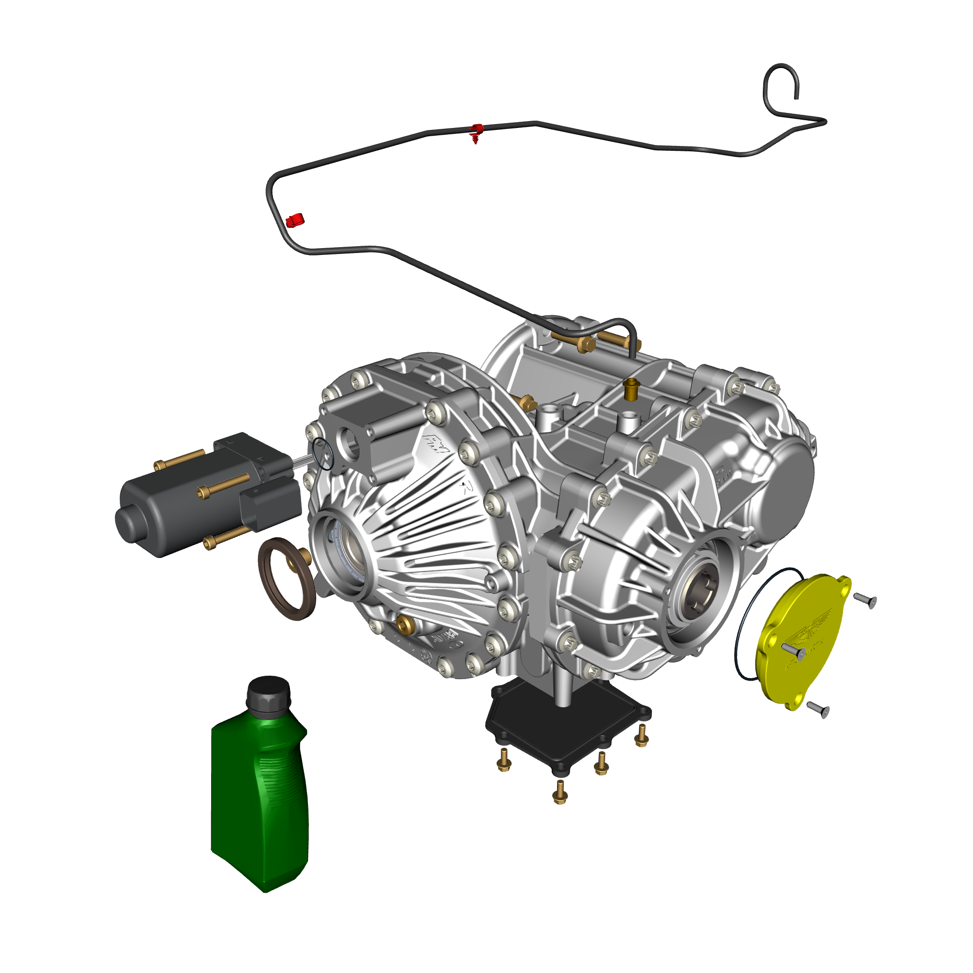 car: VANQUISH,item_no: nan,quantity: 1,reference: VANQUISH_25_PartsCatalogue-070110 Differential Assembly