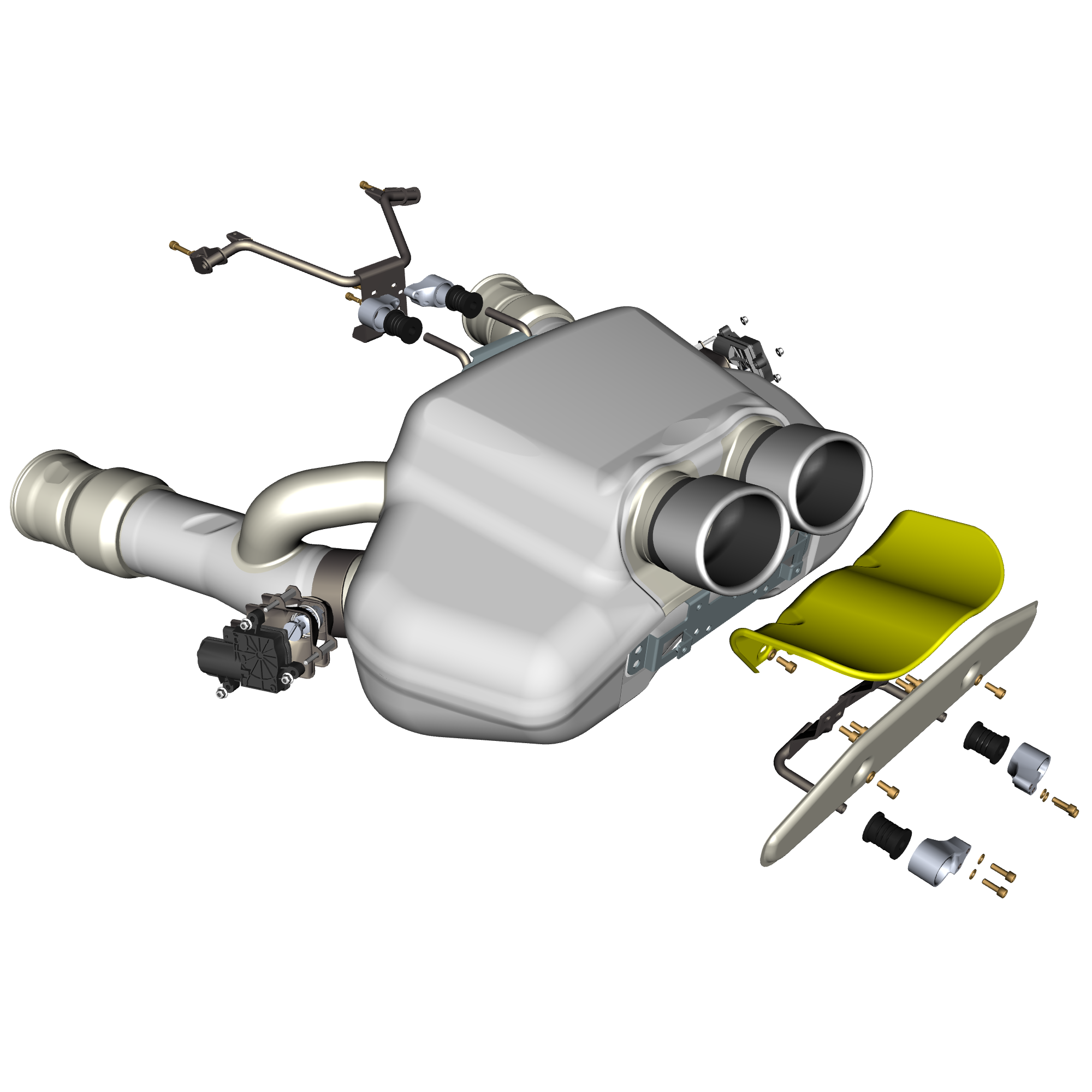 car: VALKYRIE,item_no: nan,quantity: 1,reference: VALKYRIE_PartsCatalogue-090502-20 Rear Exhaust