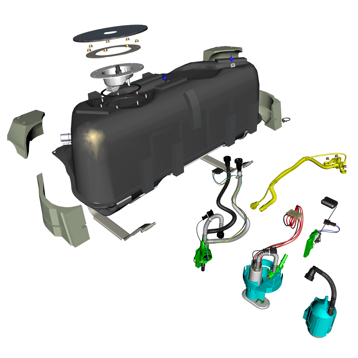 car:DB12,item_no:,quantity:1,reference:DB12_24_PartsCatalogue-100101 Fuel Tank Assembly