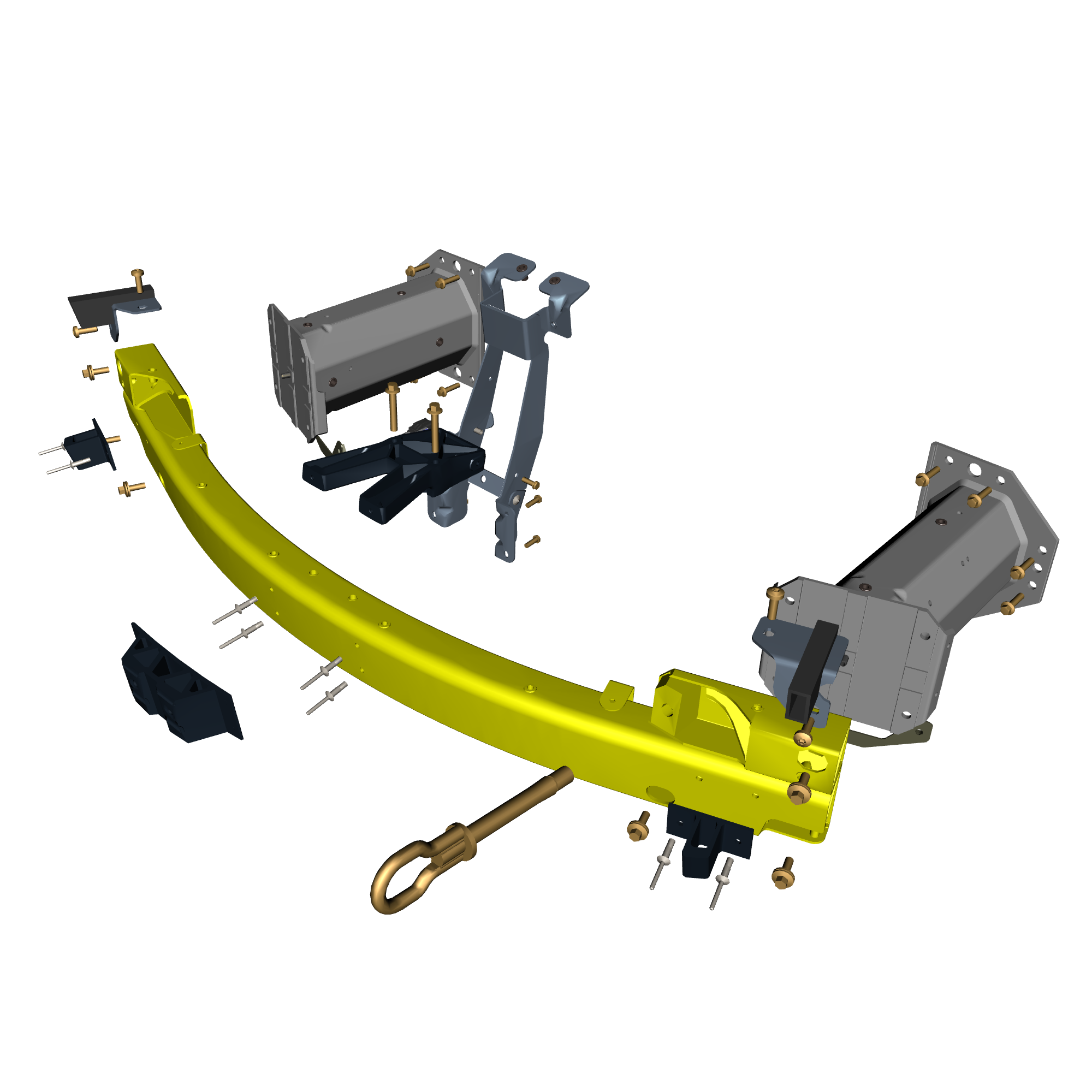 car: TARAF,item_no: nan,quantity: 1,reference: TARAF_PartsCatalogue-010111-01 Front Bumper Structure