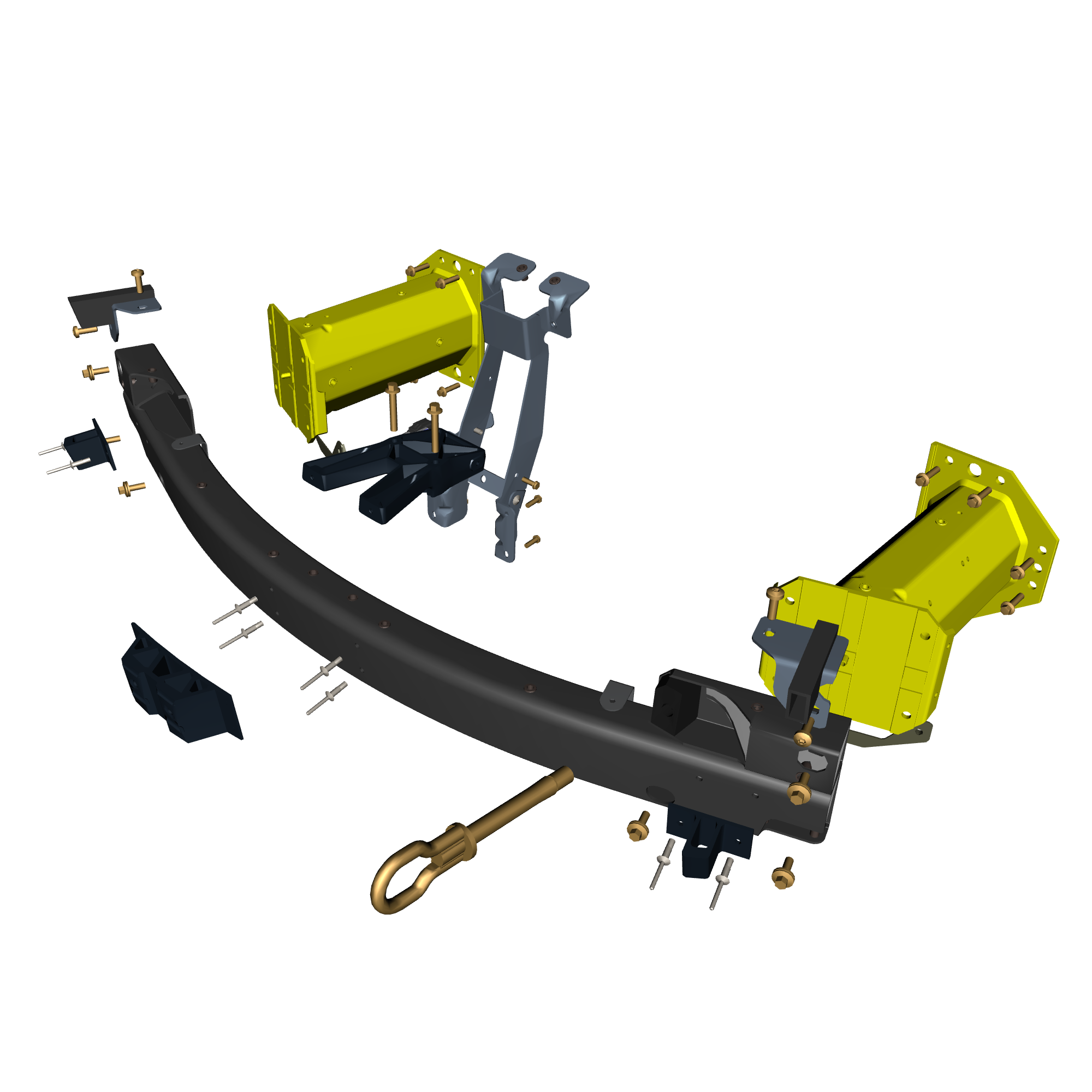car: TARAF,item_no: nan,quantity: 2,reference: TARAF_PartsCatalogue-010111-01 Front Bumper Structure