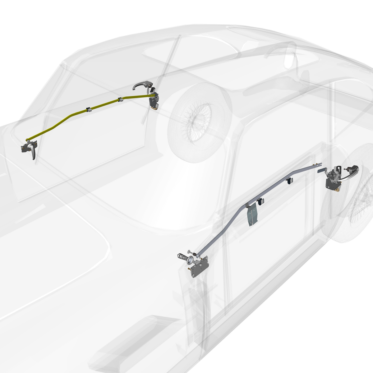 car: DB5 GF,item_no: nan,quantity: 1,reference: DB5GF_PartsCatalogue-310905-10 Door Latch Sytem