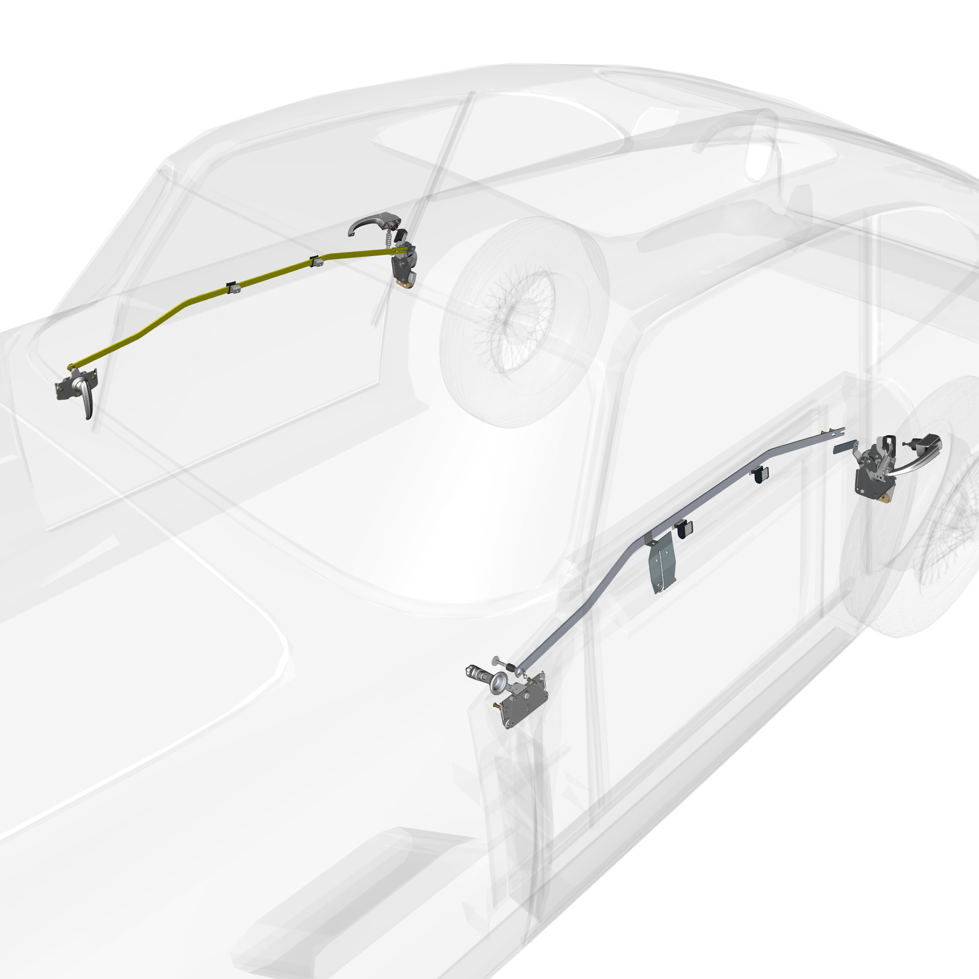 car:db5 gf,item_no:,quantity:1,reference:db5gf_partscatalogue-310905-10 door latch sytem