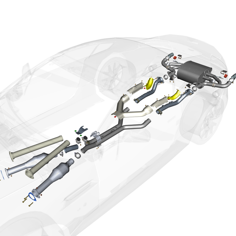 car:VANTAGE V12S,item_no:,quantity:2,reference:VANTAGE_V12S_PartsCatalogue-090300-01 Exhaust Pipes & Shields - 'S'
