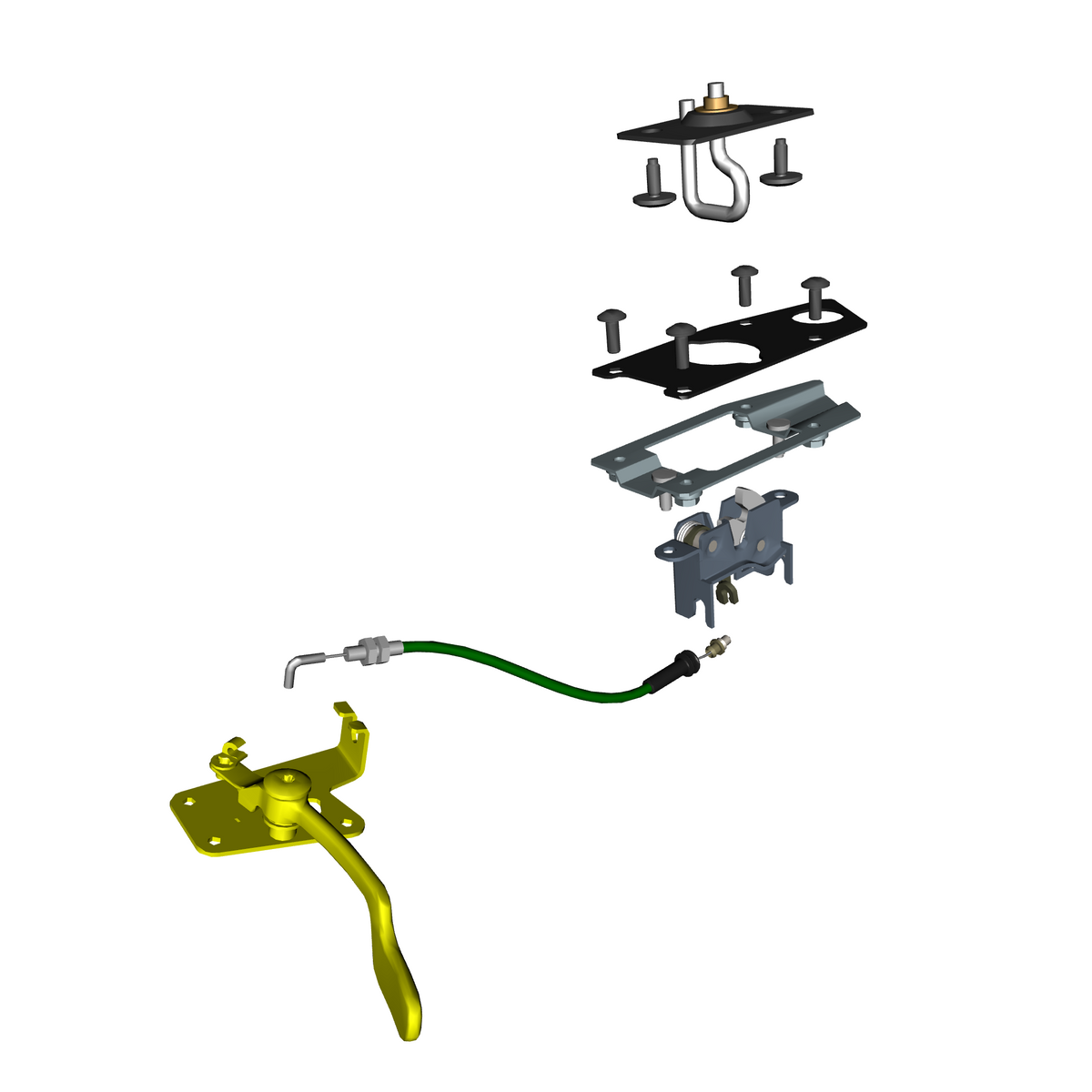 car: VULCAN,item_no: nan,quantity: 1,reference: VULCAN_PartsCatalogue-011405-01 Bonnet Latch System