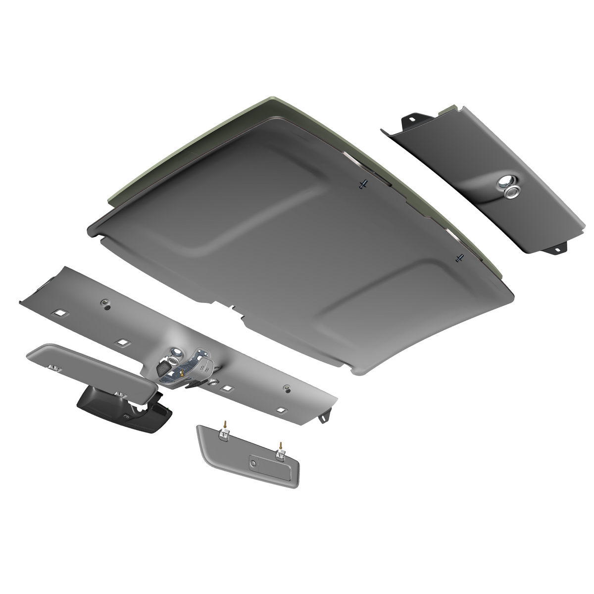 car: VANTAGE,item_no: nan,quantity: 4,reference: VANTAGE_25_PartsCatalogue-010503-10 Headliner Assembly