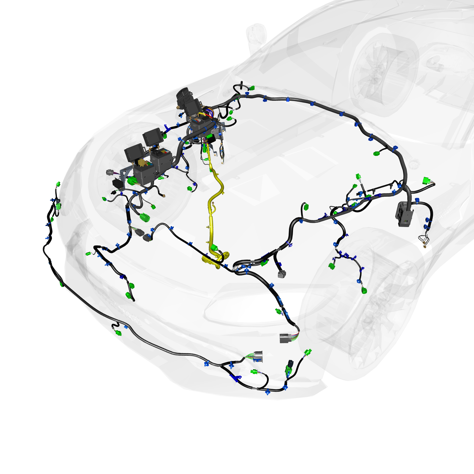 car: VANTAGE,item_no: nan,quantity: 1,reference: VANTAGE_19_PartsCatalogue-180101-10 Forward Wiring Assembly
