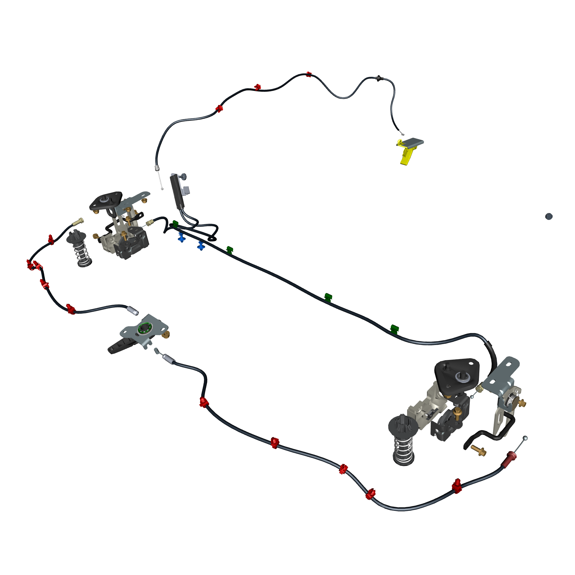 car:vanquish,item_no:,quantity:1.0,reference:vanquish_25_partscatalogue-011403 bonnet latch system