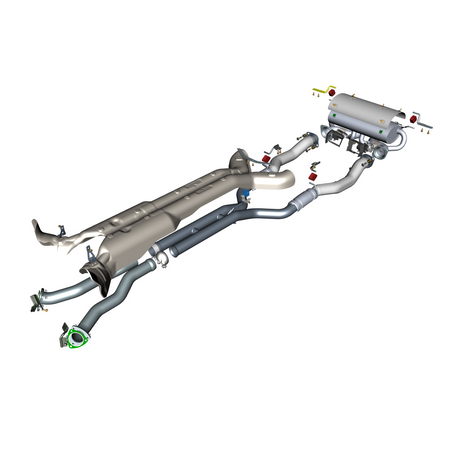 car:vantage,item_no:,quantity:1,reference:vantage_19_partscatalogue-090300-10 exhaust pipes & shields