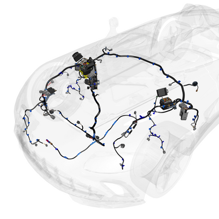 car:vantage sp,item_no:,quantity:1,reference:vantage_sp_partscatalogue-180101-10 forward wiring assembly