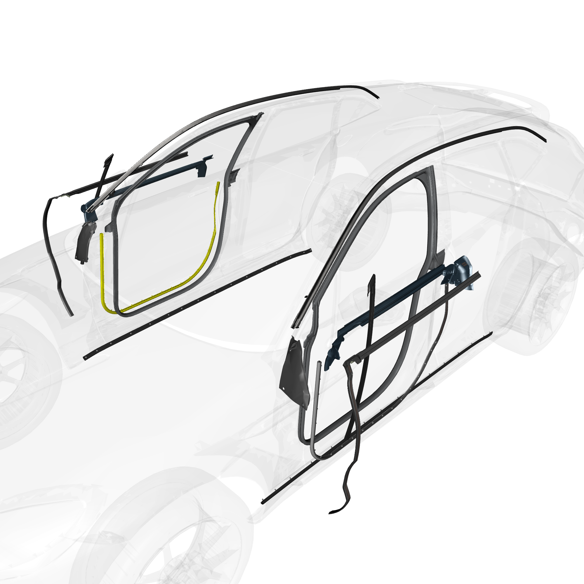 car:dbx,item_no:,quantity:1,reference:dbx_partscatalogue-310501-10 front door weatherstrip