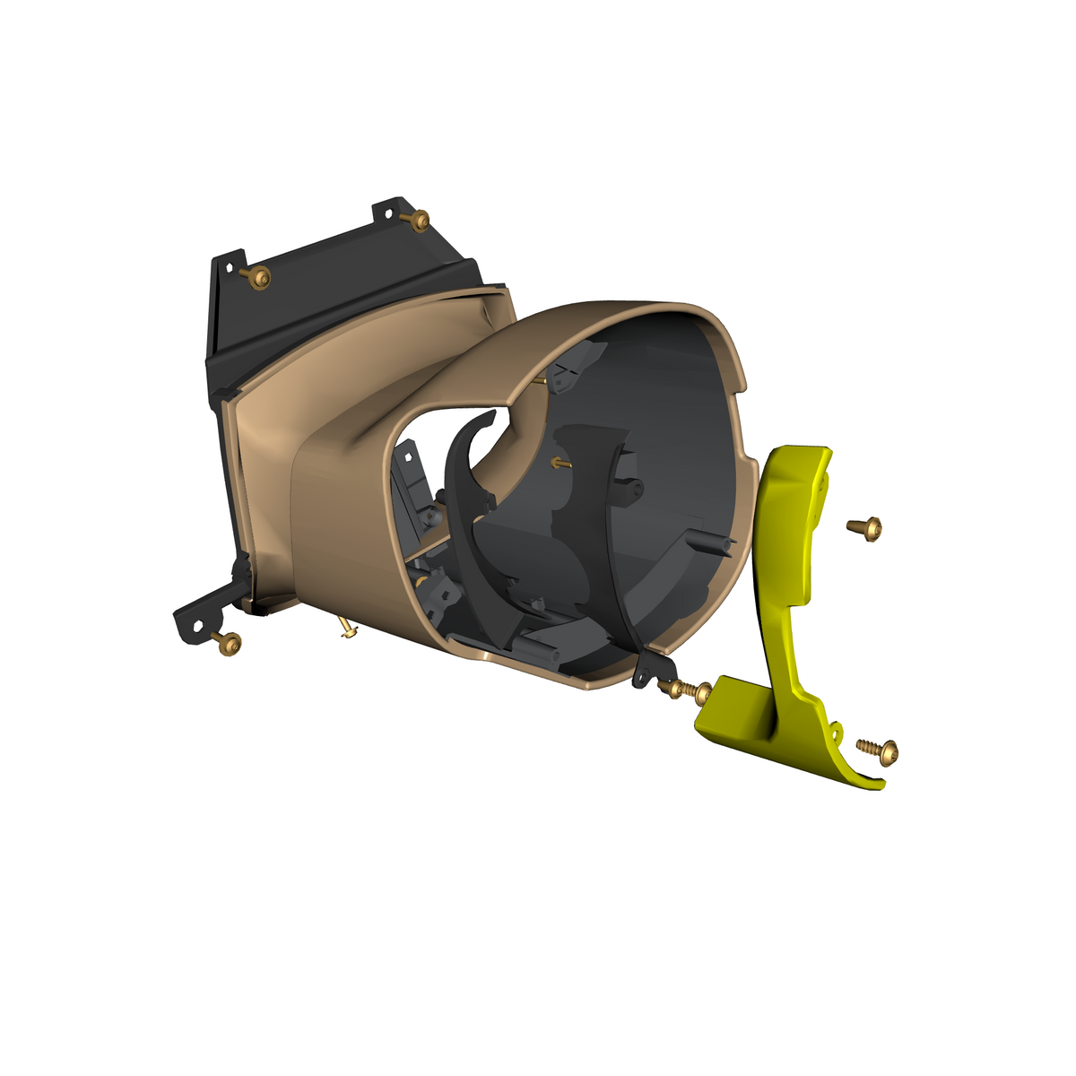 car:DBS,item_no:,quantity:1.0,reference:DBS_19_PartsCatalogue-110404-10 Steering Column Cowl