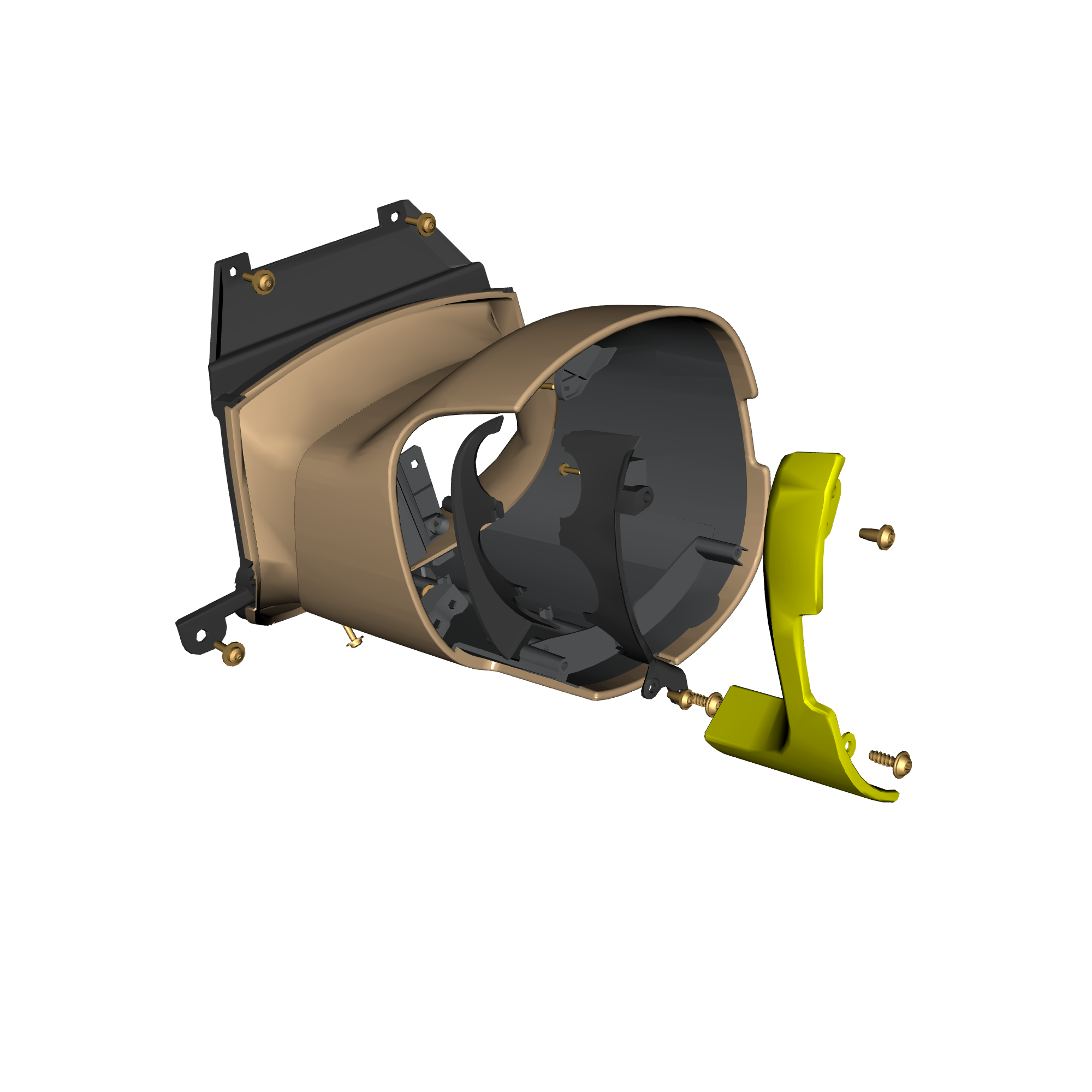 car:DBS,item_no:,quantity:1.0,reference:DBS_19_PartsCatalogue-110404-10 Steering Column Cowl