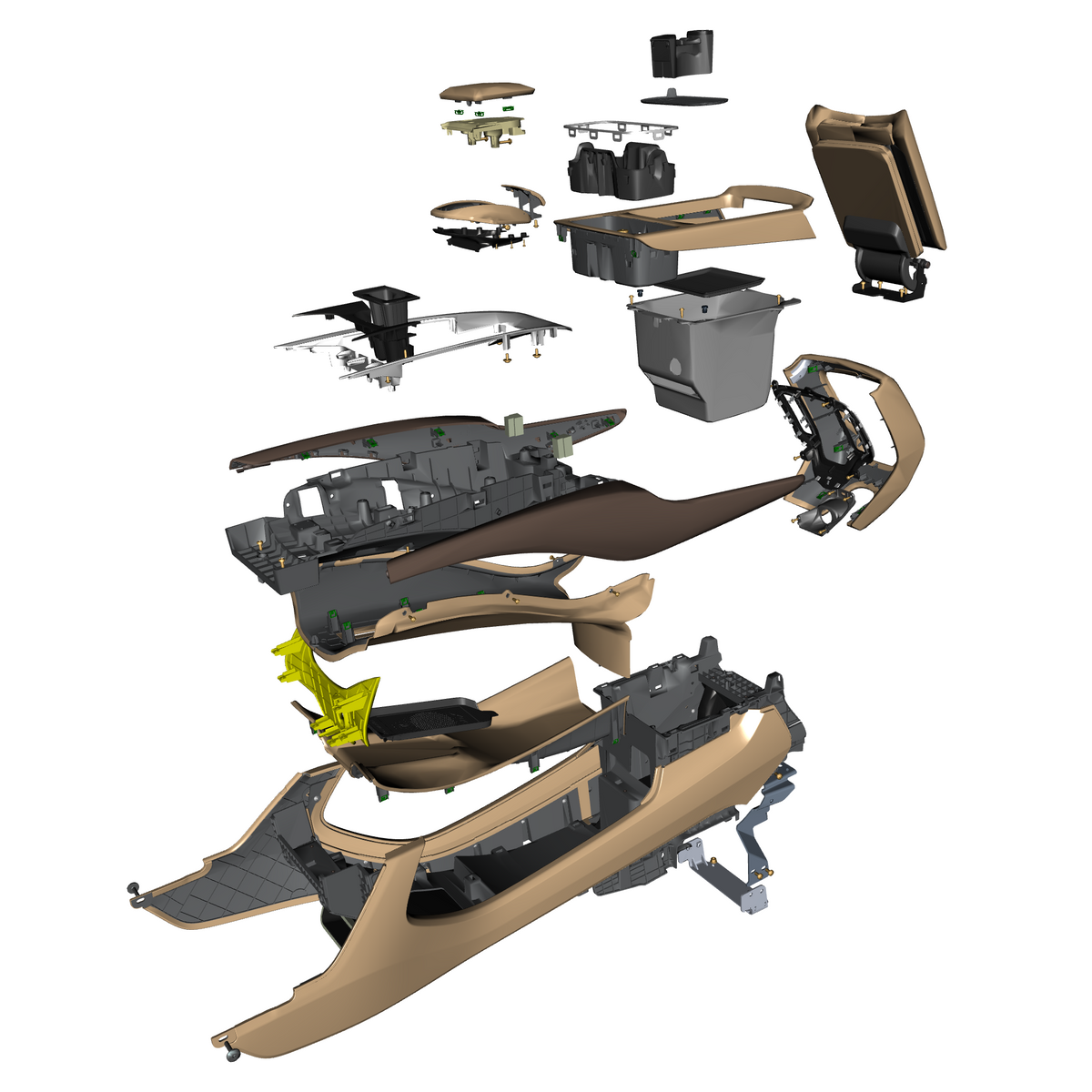 car:DBX,item_no:,quantity:1.0,reference:DBX_PartsCatalogue-300900-10 Centre Console