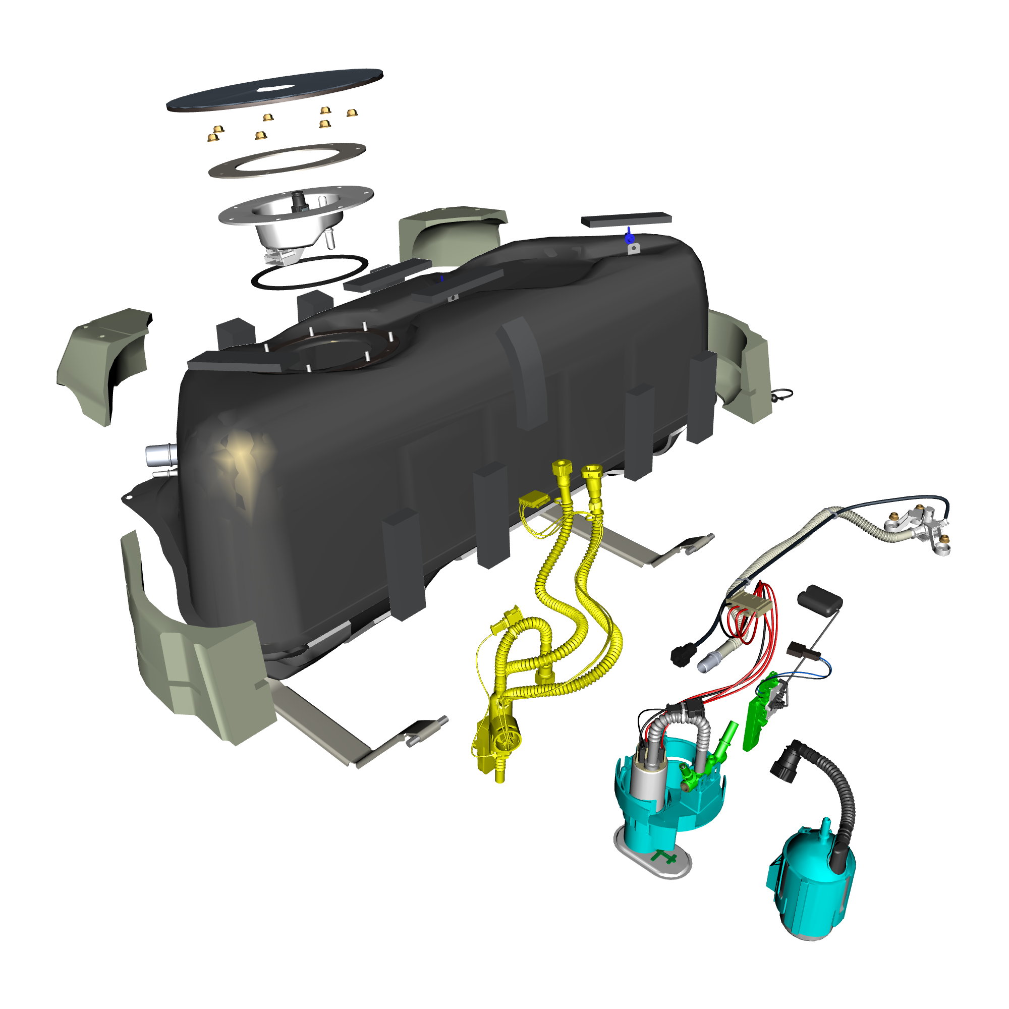 car:vanquish,item_no:,quantity:1,reference:vanquish_25_partscatalogue-100101 fuel tank assembly