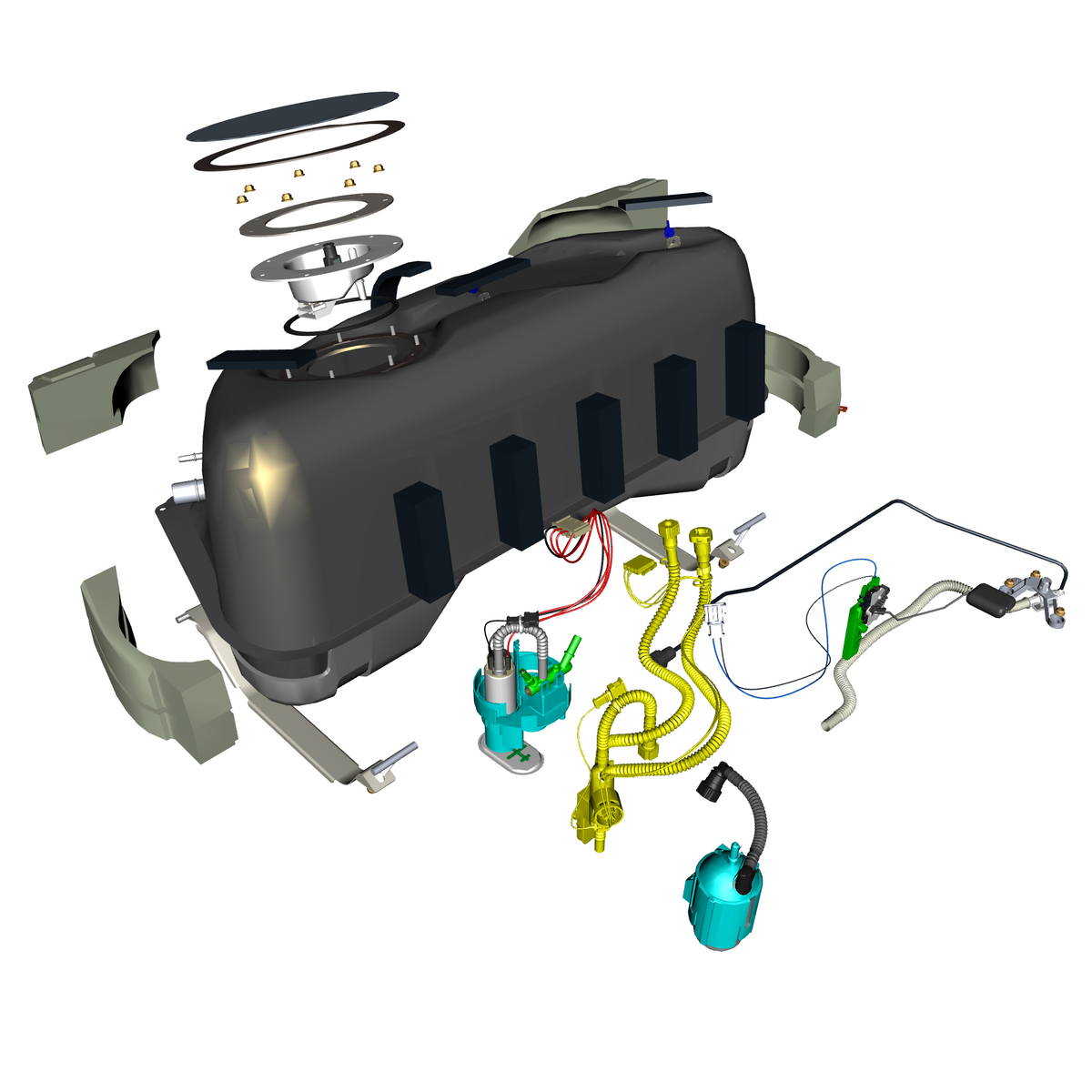 car:vantage,item_no:,quantity:1,reference:vantage_25_partscatalogue-100101-10 fuel tank assembly