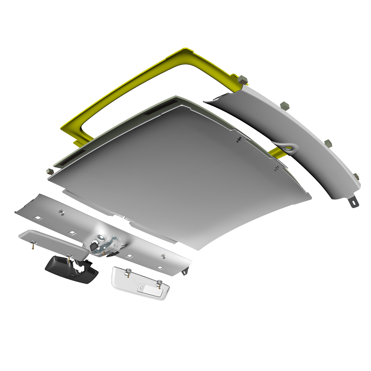 car:DB12,item_no:,quantity:1.0,reference:DB12_24_PartsCatalogue-010503-10 Headliner Assembly