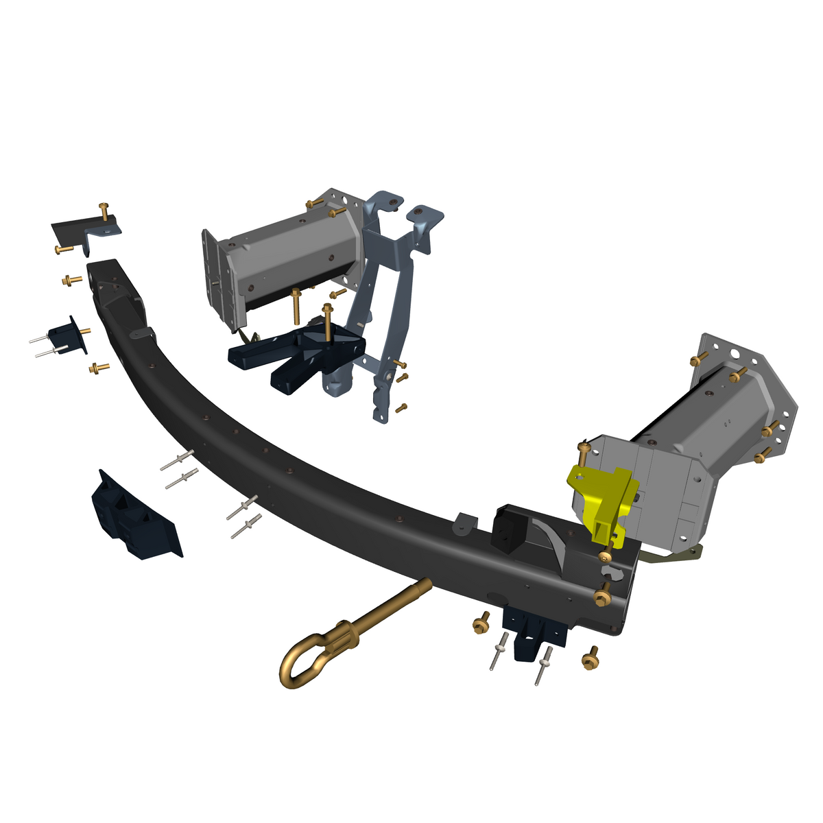 car: TARAF,item_no: nan,quantity: 1,reference: TARAF_PartsCatalogue-010111-01 Front Bumper Structure