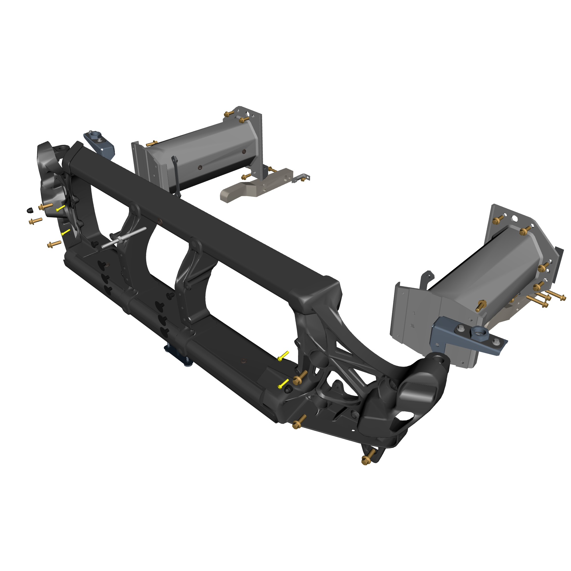 car:VANTAGE V12S,item_no:,quantity:4,reference:VANTAGE_V12S_PartsCatalogue-011901-B2 Front Bumper Structure
