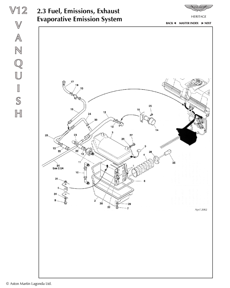 car: VANQUISH V12,item_no: 11,quantity: 1,reference: VANQUISH_V12_1-VANQUISH_V12_2.3