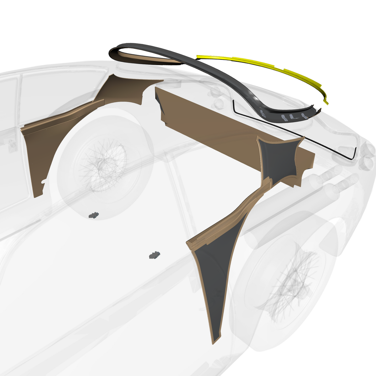 car:db4 gtz,item_no:,quantity:1,reference:db4gtz_partscatalogue-010511-01 cabin rear trim