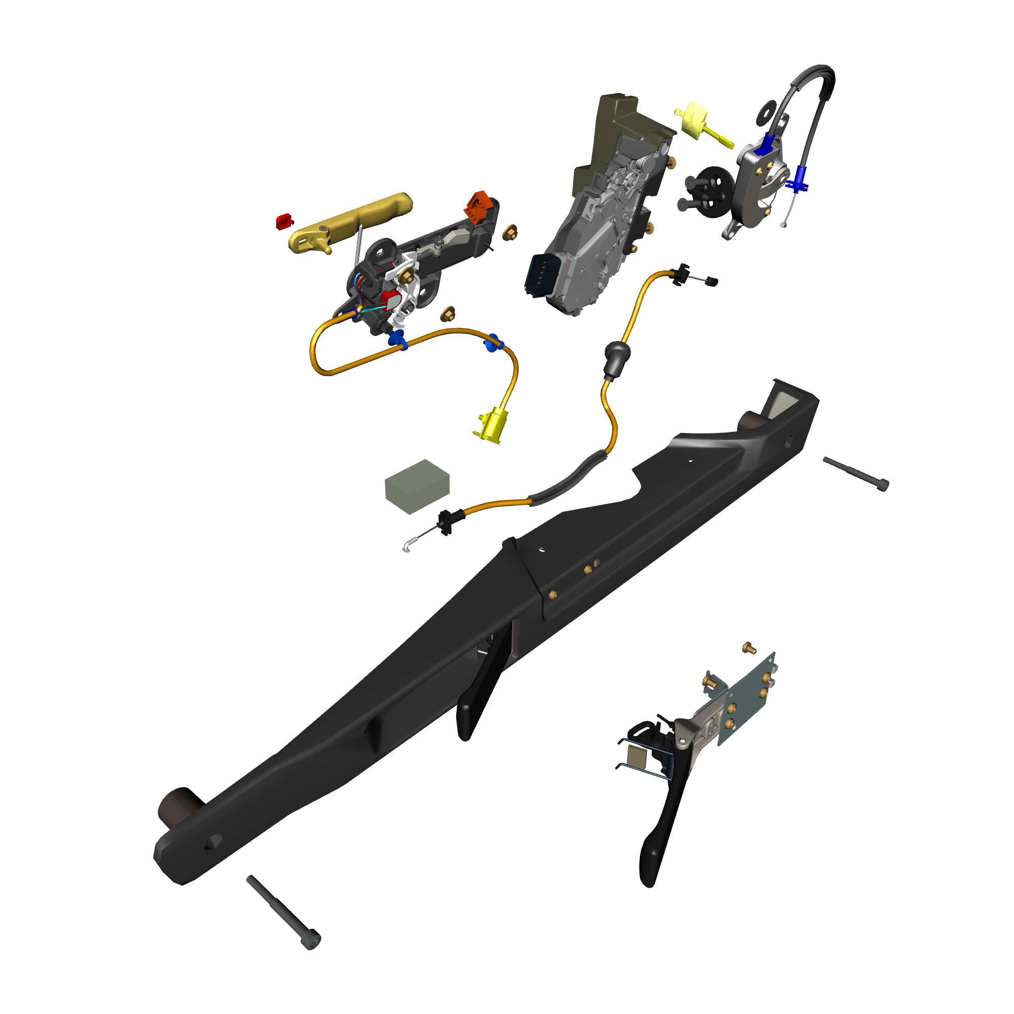 car: VANTAGE V12S,item_no: nan,quantity: 2,reference: VANTAGE_V12S_PartsCatalogue-011404-B1 Door Latch System